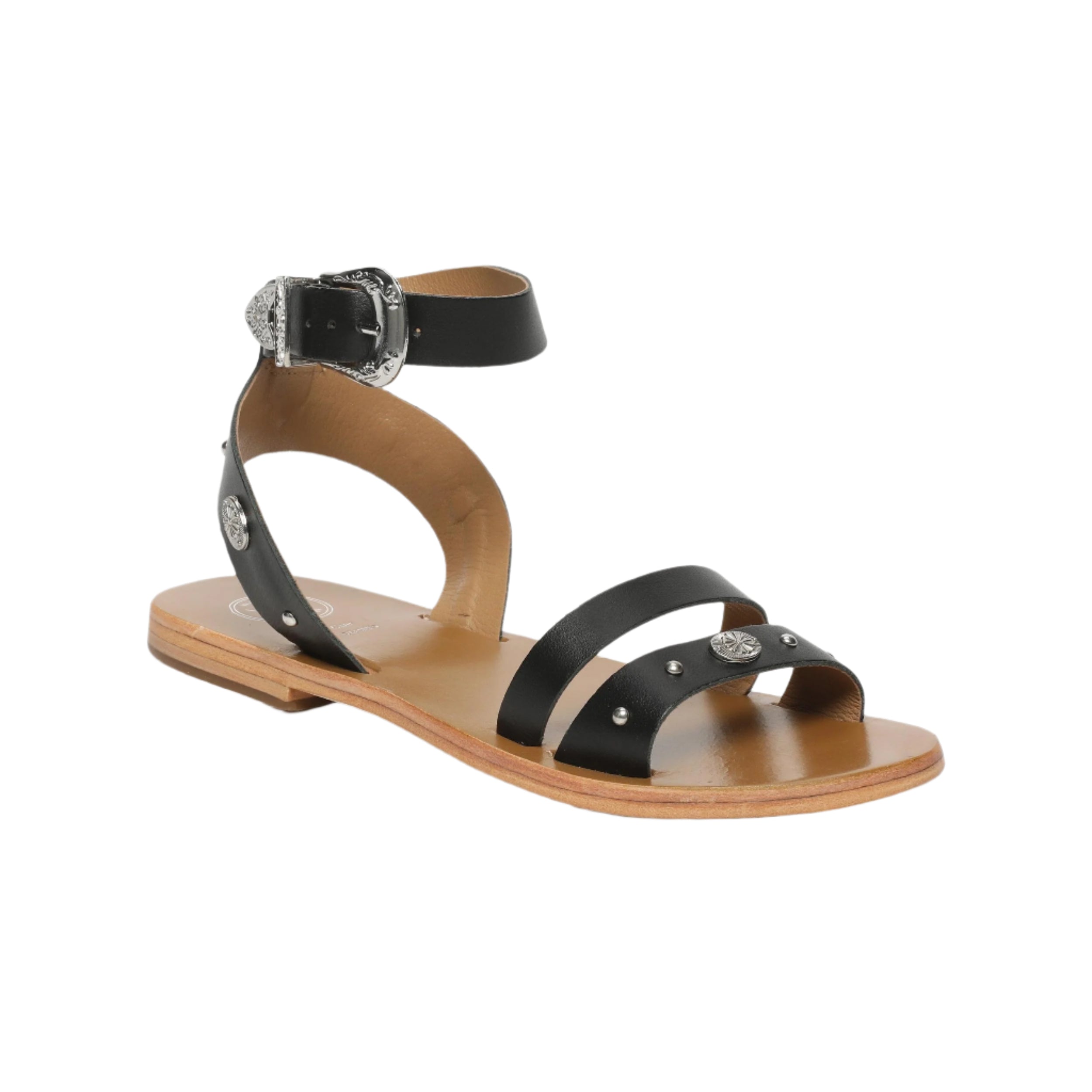 Sandali Baani - Nero Buff - Nero