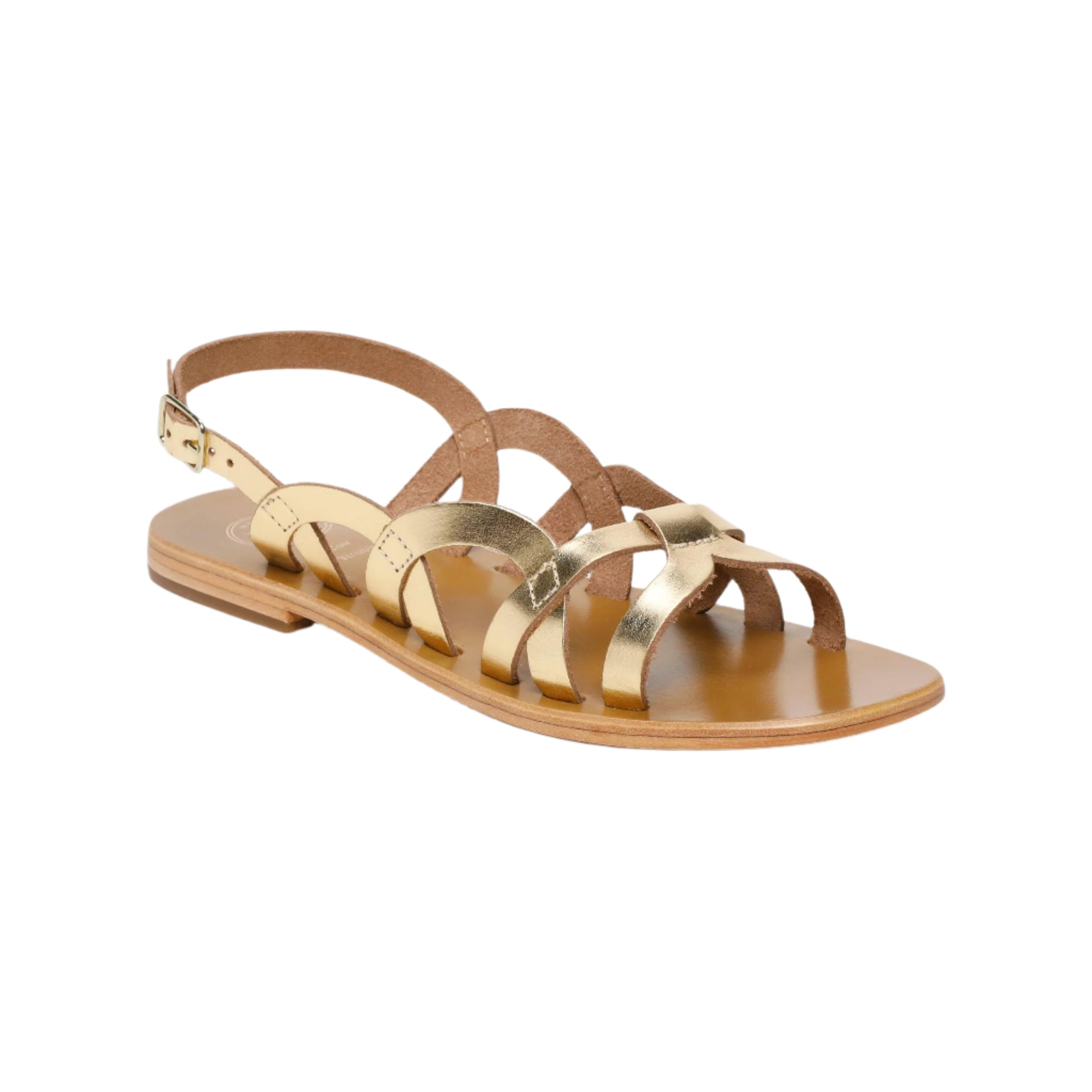 Sandali Sayla - Oro scuro Buff - Doré