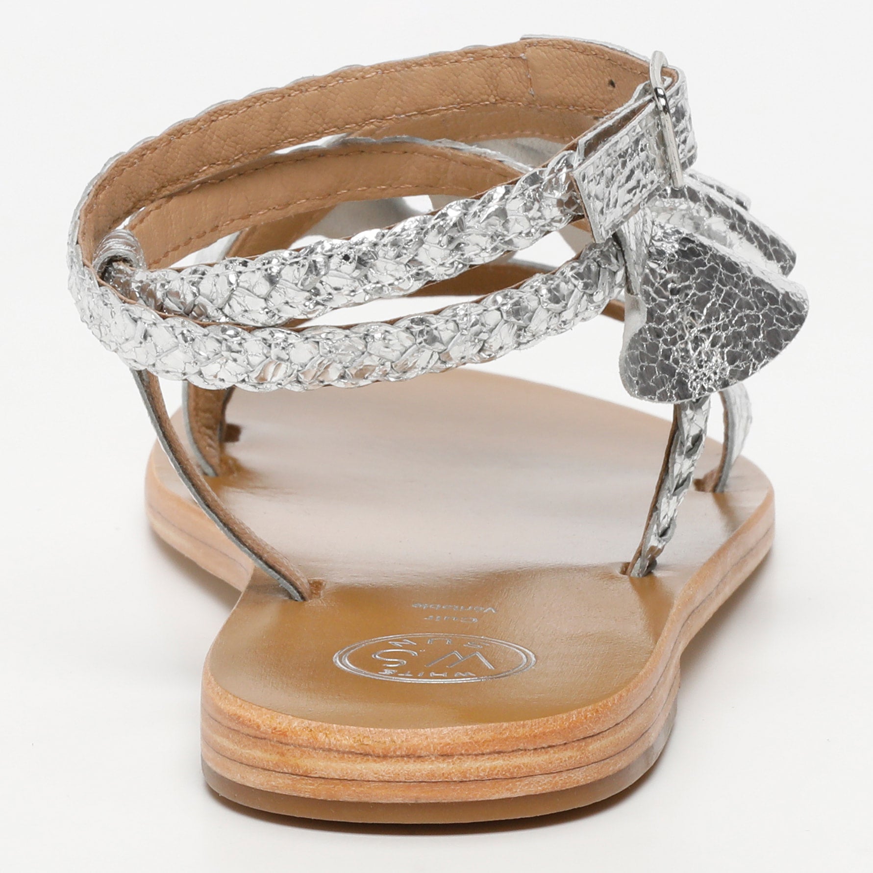 Sandali Yonora - Capra argentata - Argento