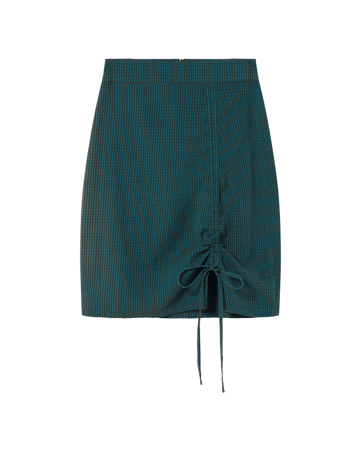 Seersucker Skirt - Green