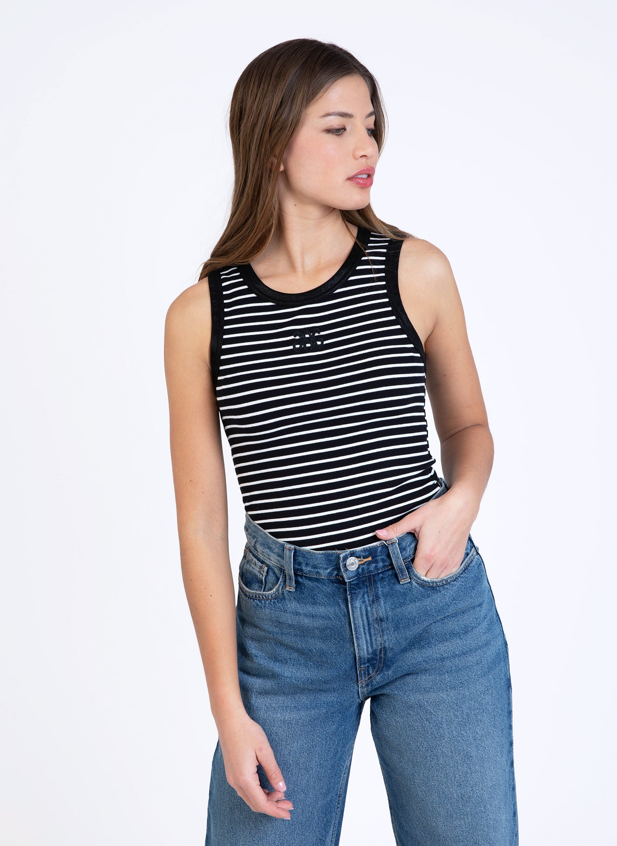 Adamila Tank Top Negro