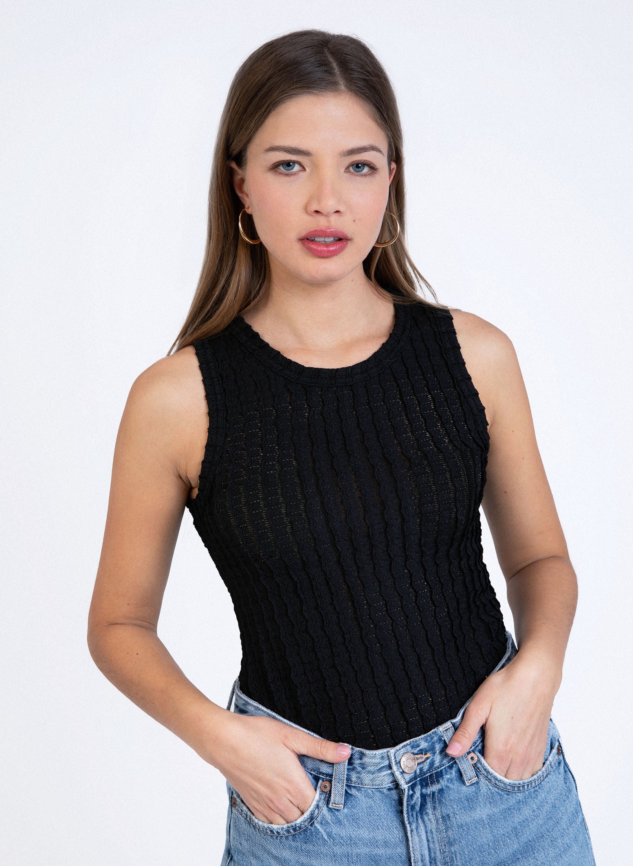 Adamiro Tank Top Negro