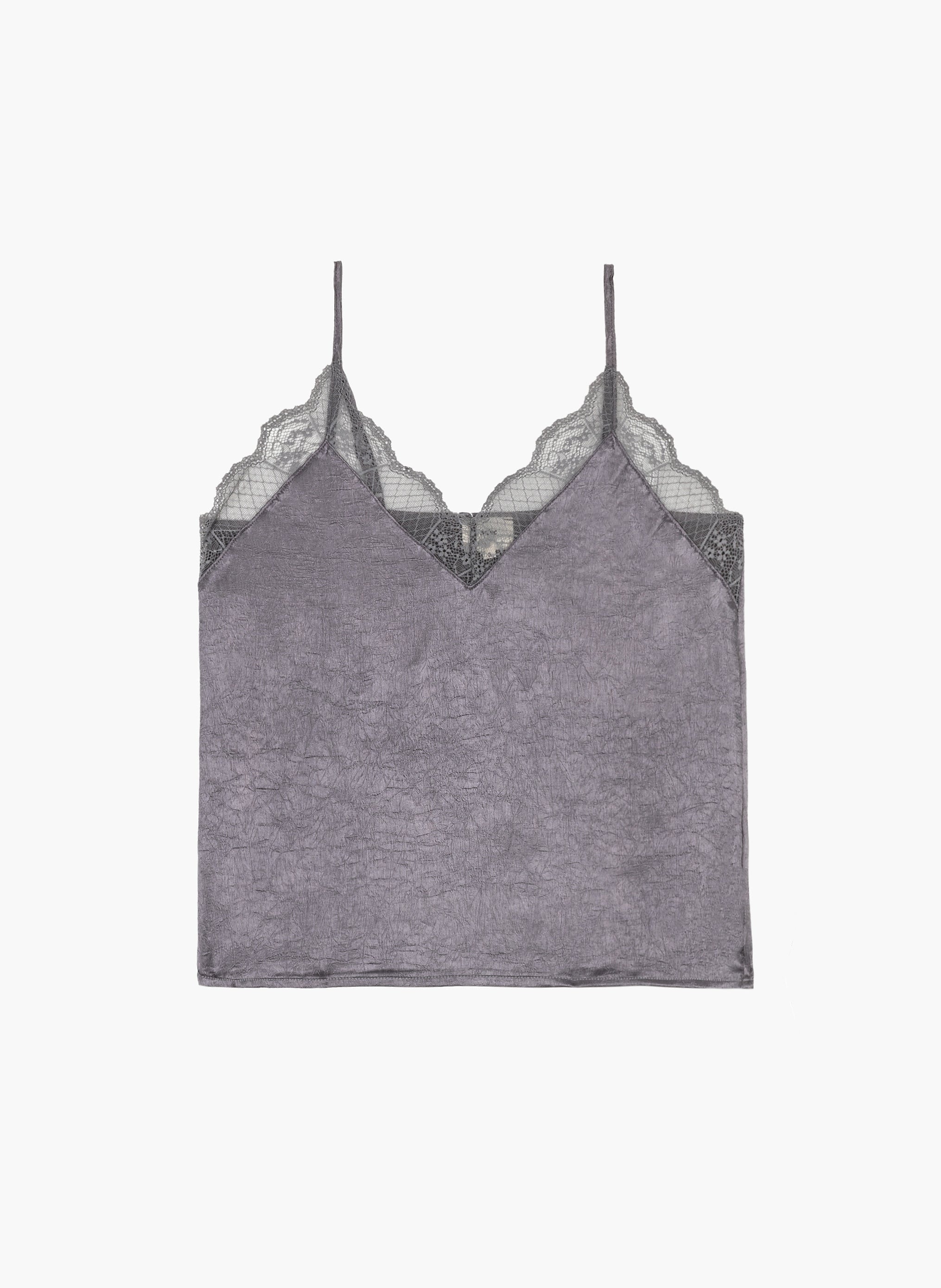 Adelie Tank Top Gris