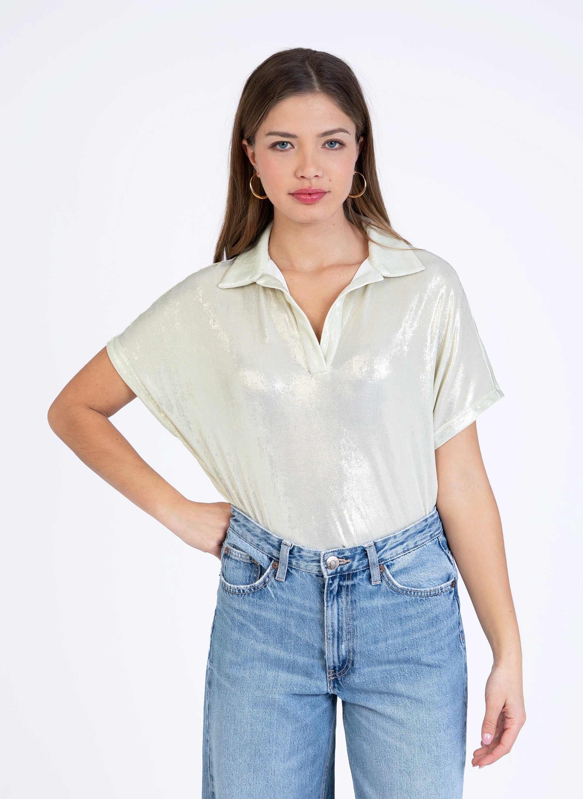 Adonizou Mother-of-Pearl T-Shirt