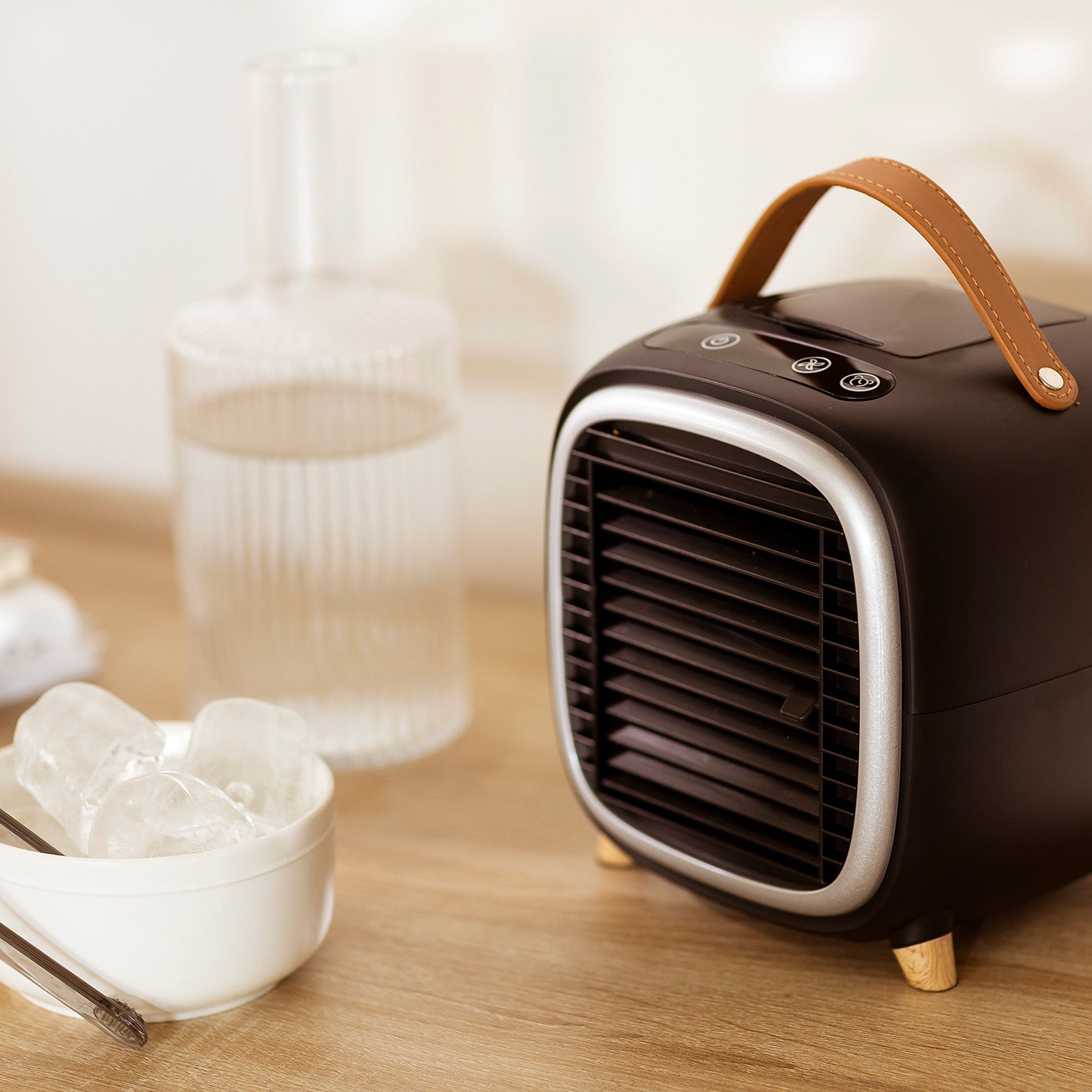 Air Cooler Box Studio - Mini ventilatore da tavolo - Nero opaco