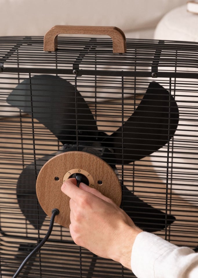 Air Floor Box - Industrial Floor Fan 90W - Black