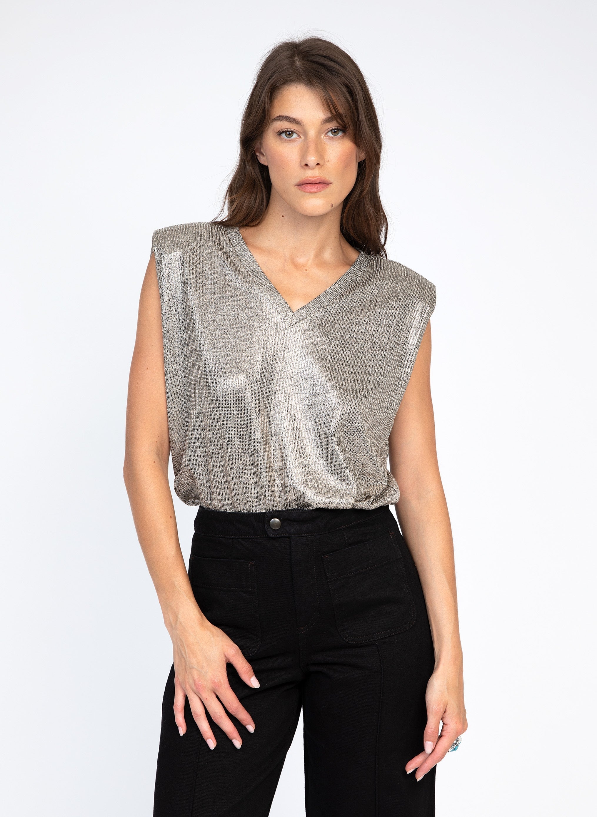 Maglietta Ayana grigio