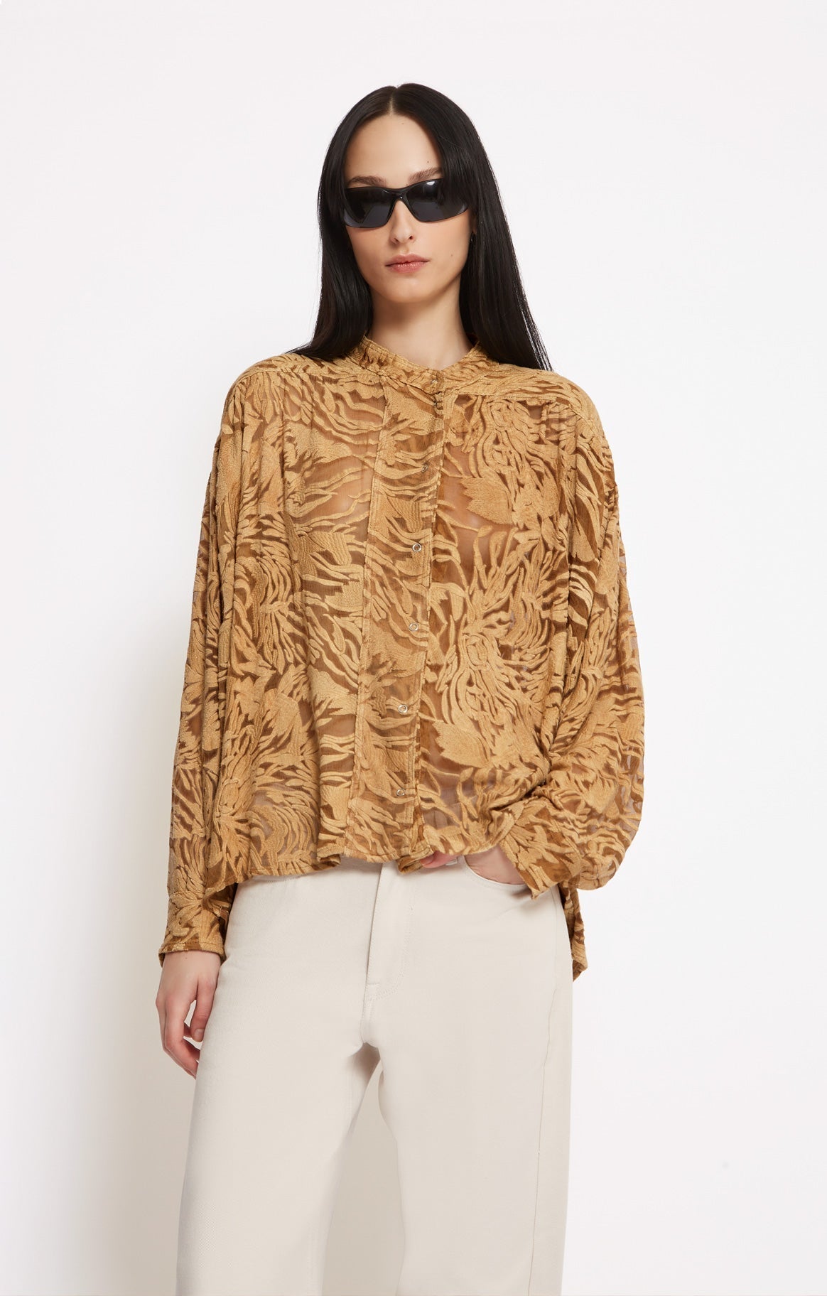 Camicetta Ricco - Caramello