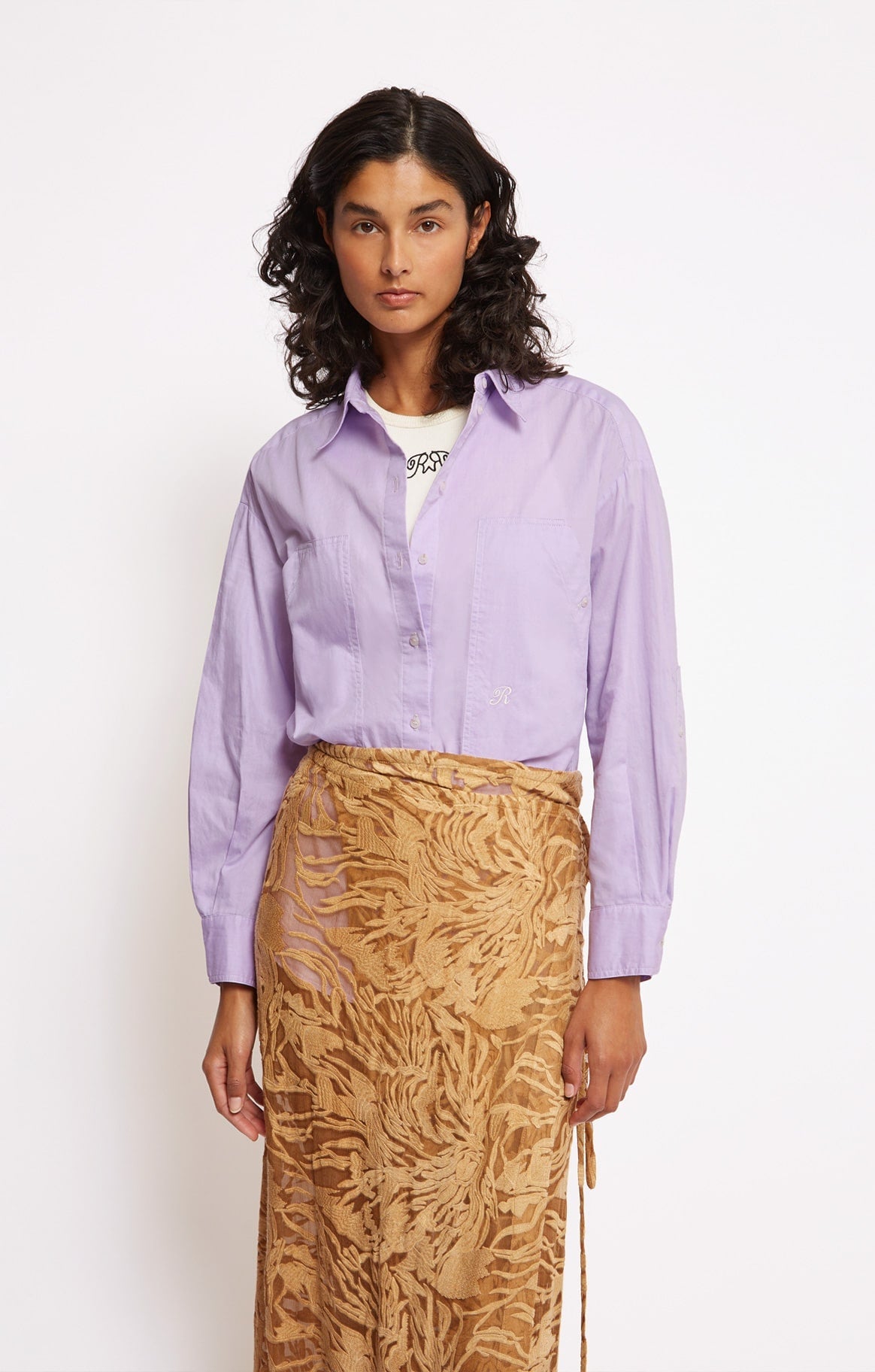 Camisa Angèle - Lila