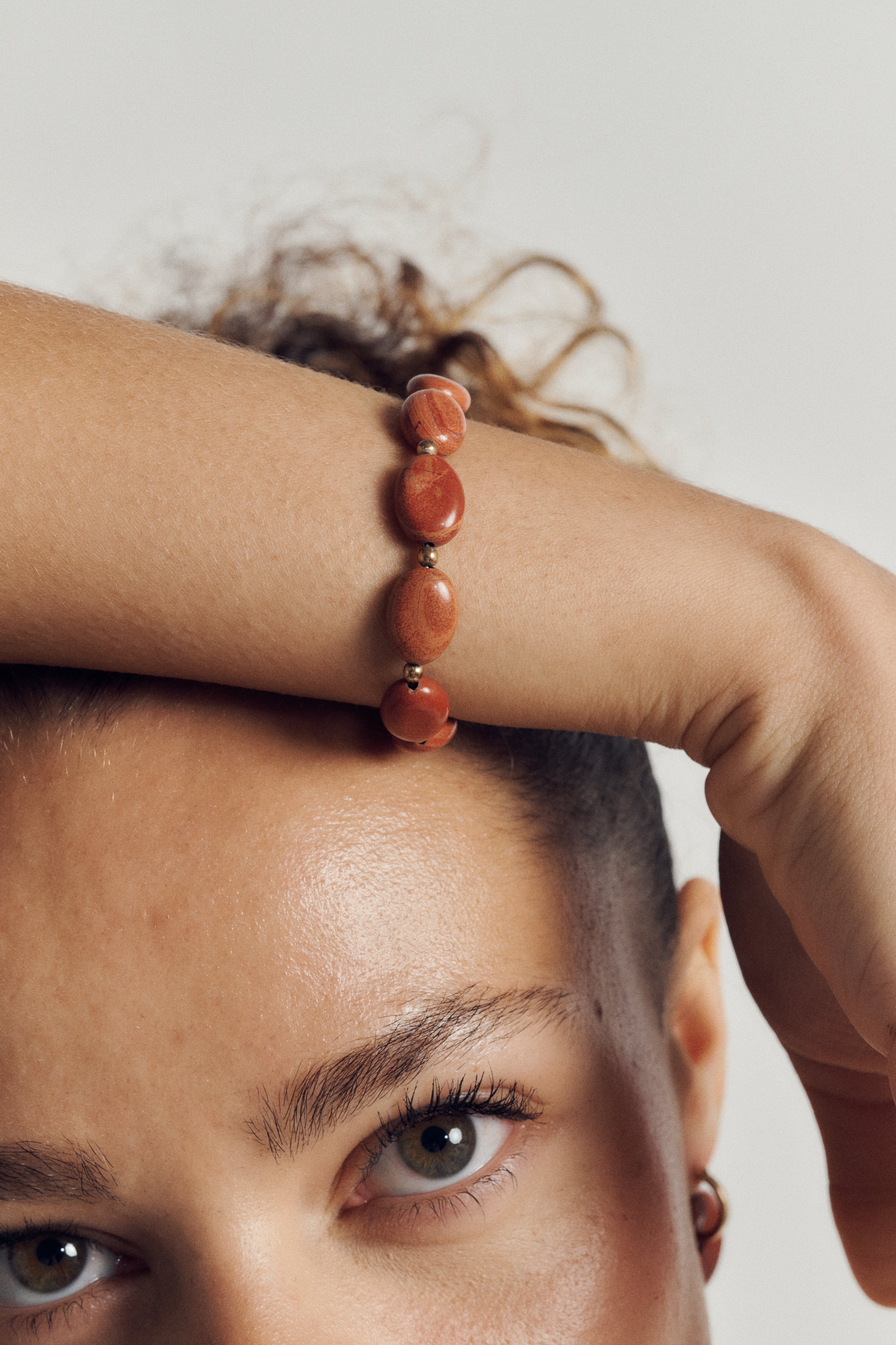 Jeanne Red Jasper Bracelet