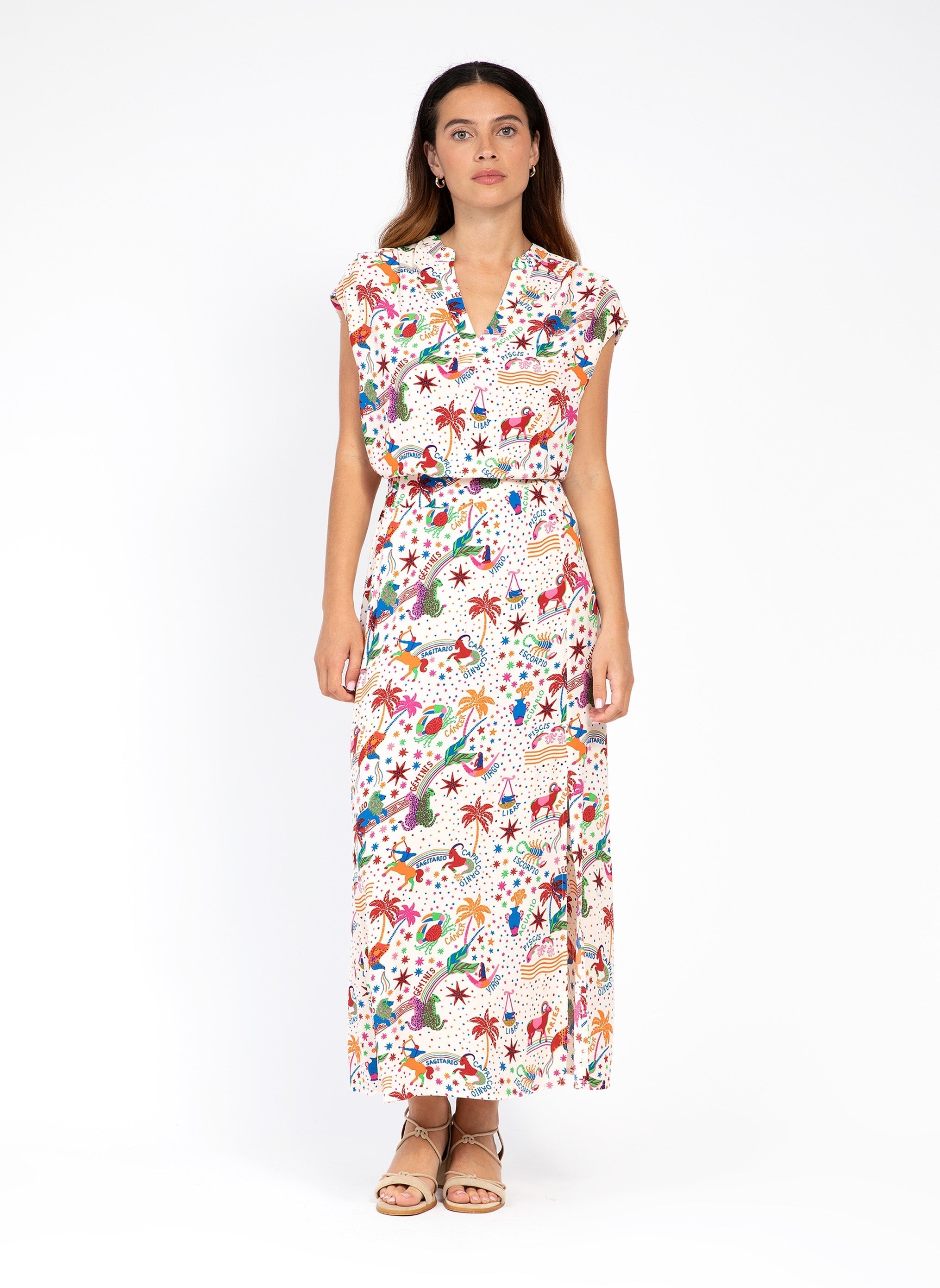 Midi skirt Ginalou Circa Multico