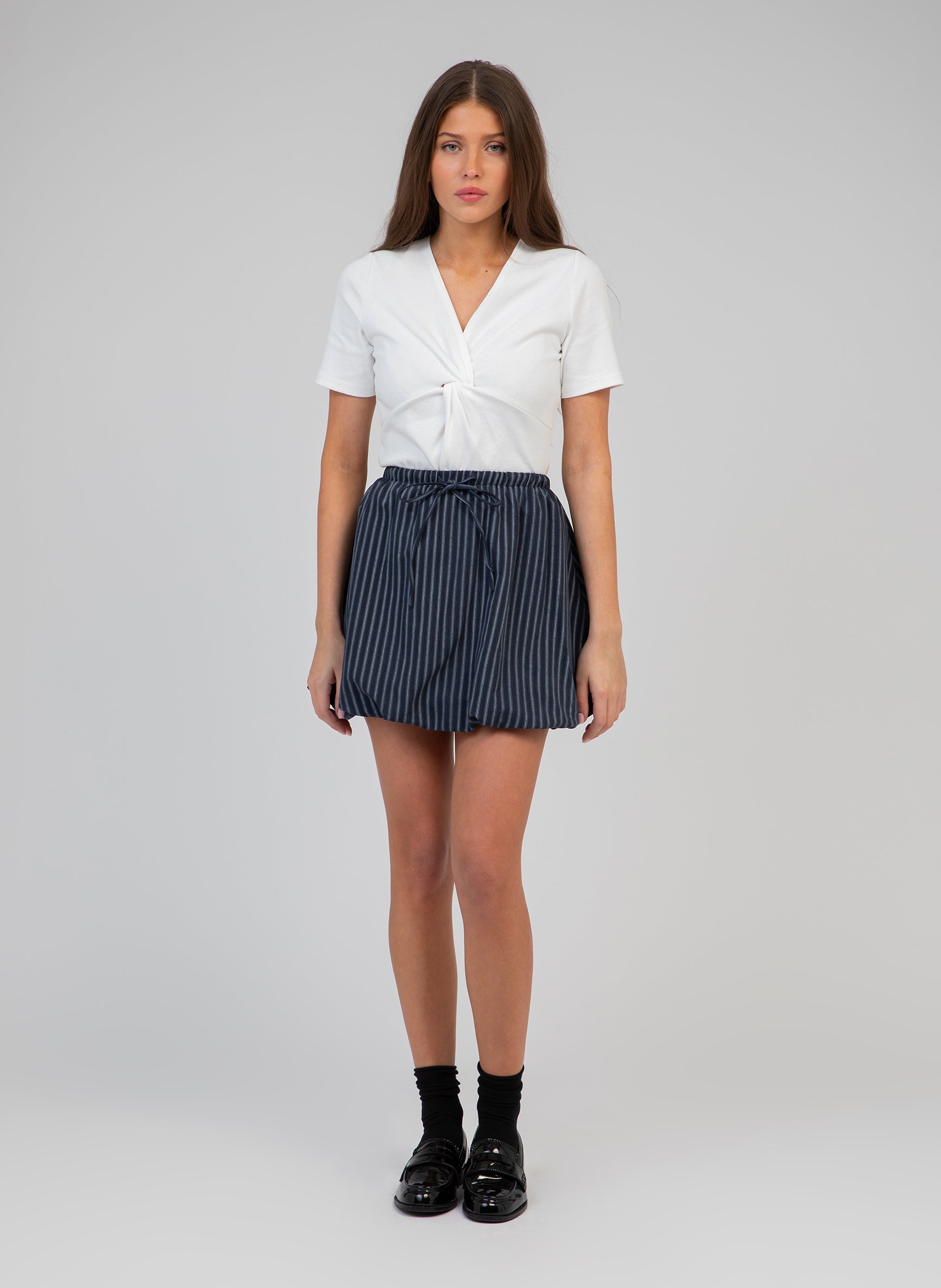 Falda corta Jinaly Azul marino