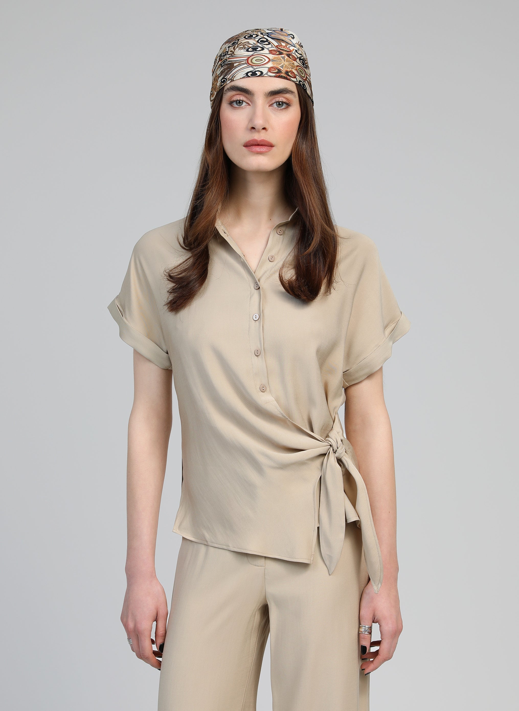 Kay Beige shirt