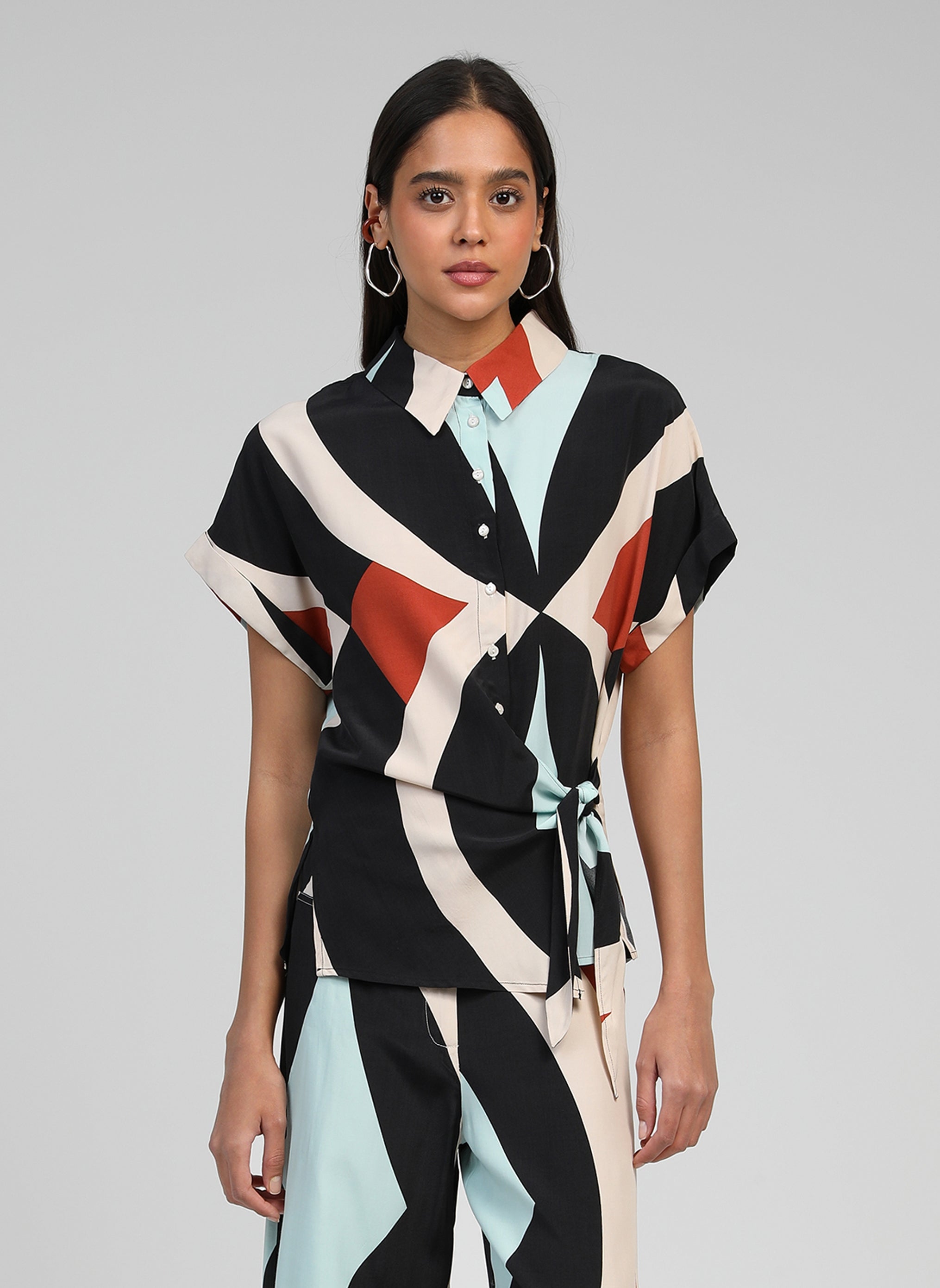 Camisa Kayna Mogali Negra