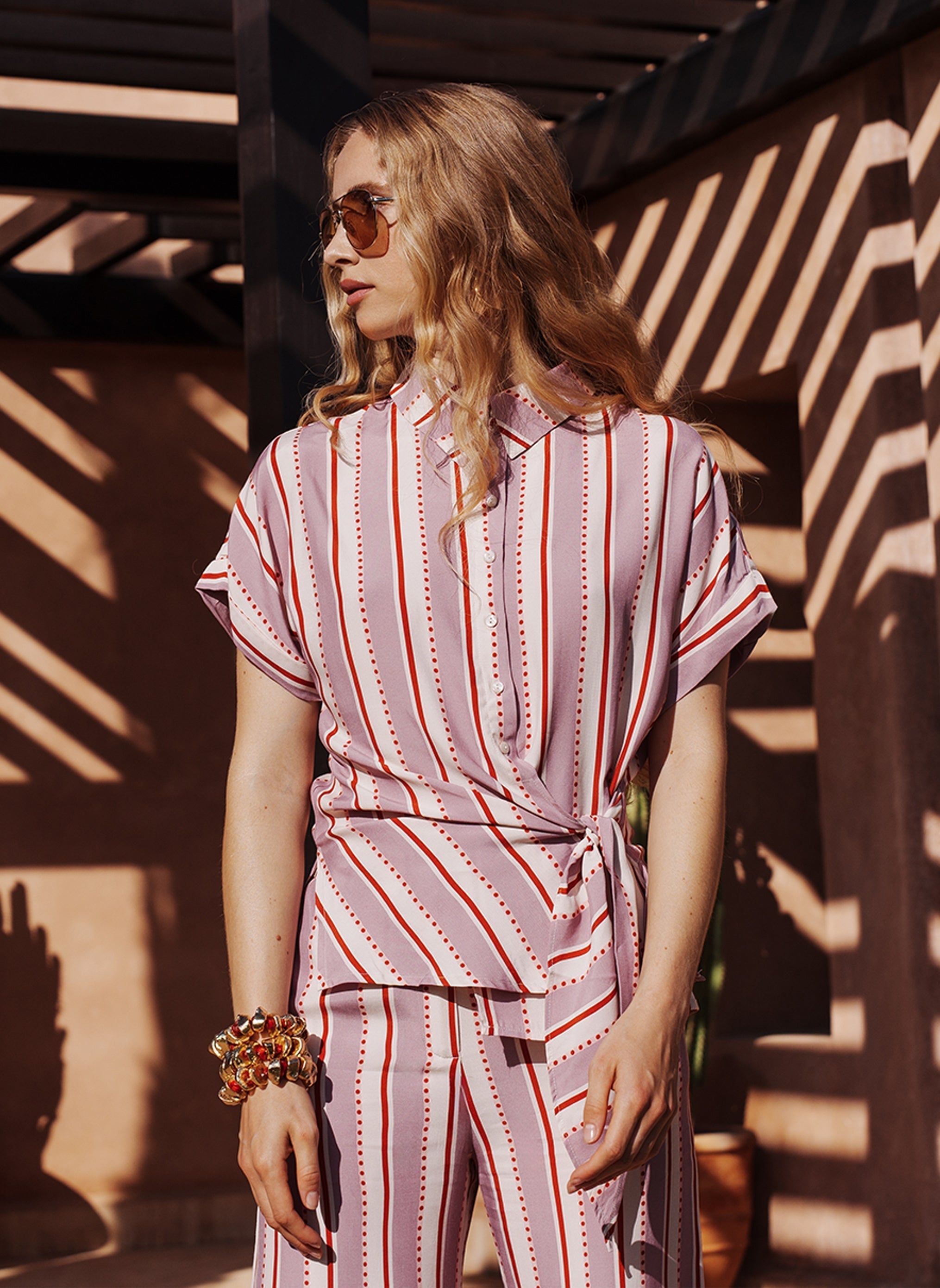 Kayna Velia Camisa lila