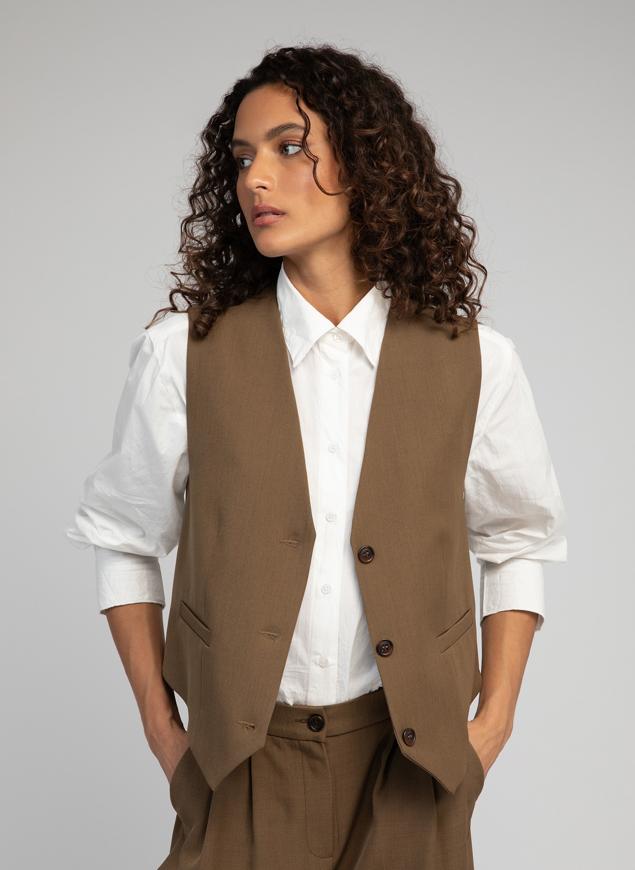 Giacca Kimolo Bronze