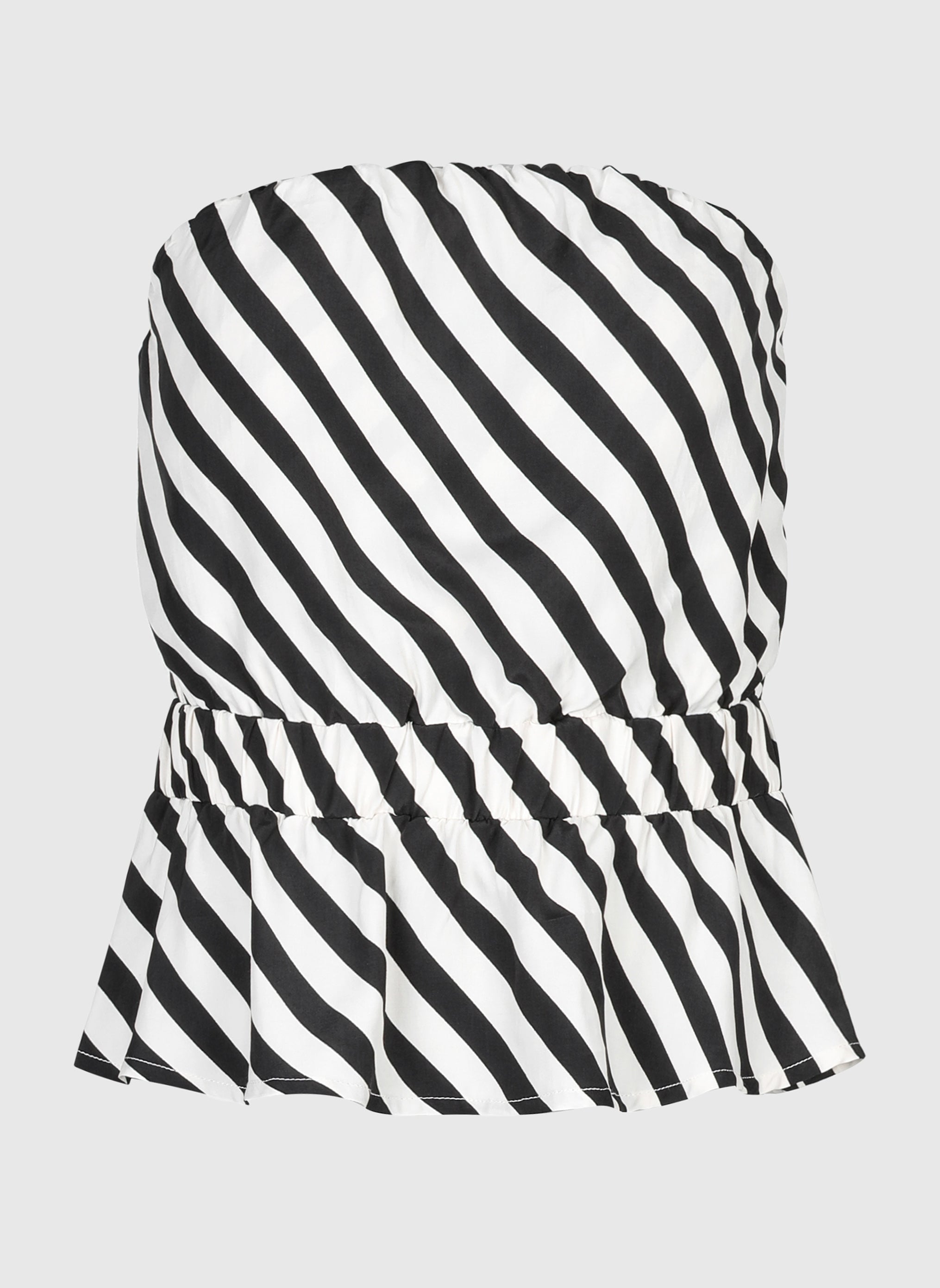 Kitry Canotta Stipe Nero