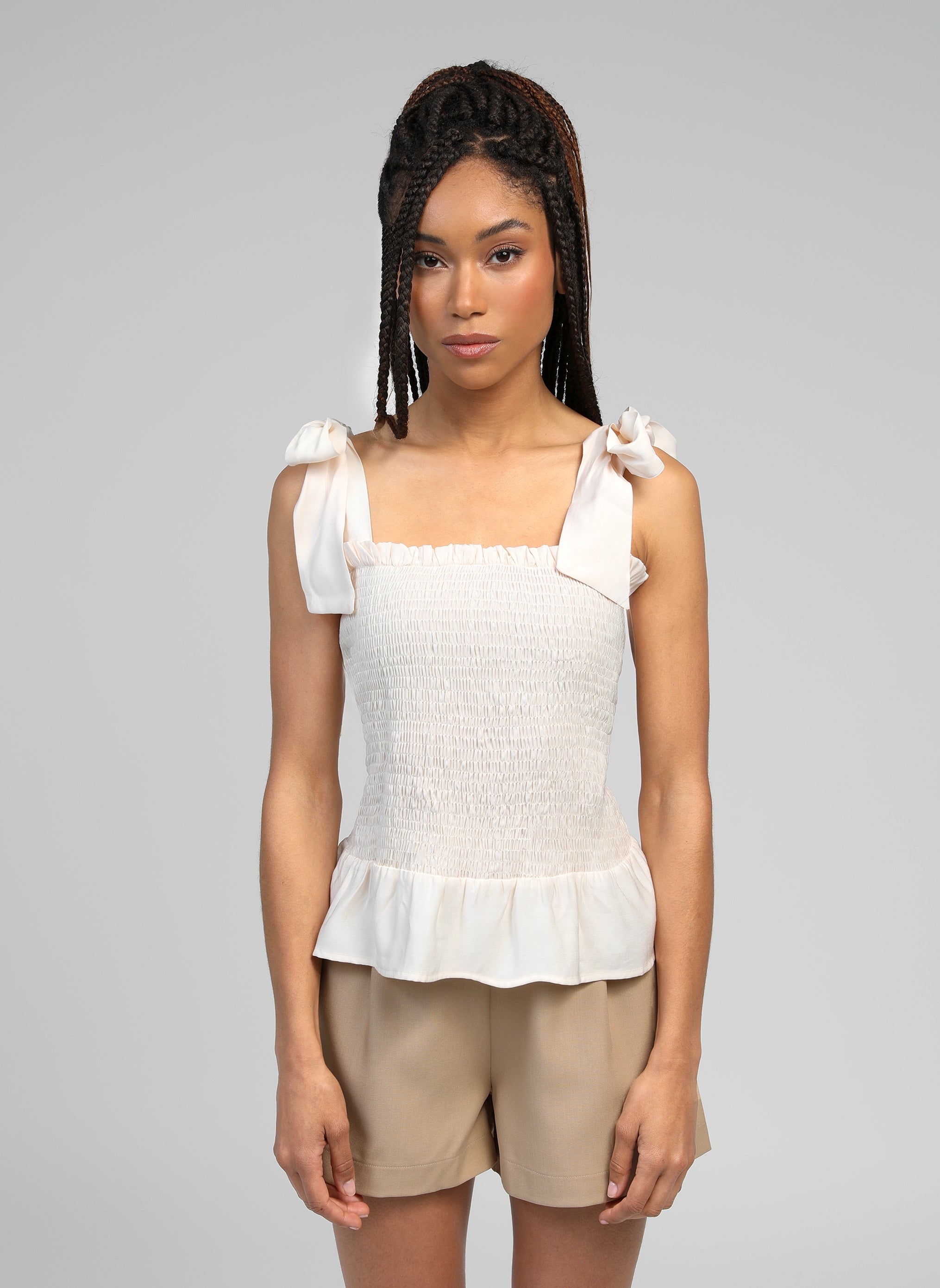 Camiseta de tirantes Korelita Crudo