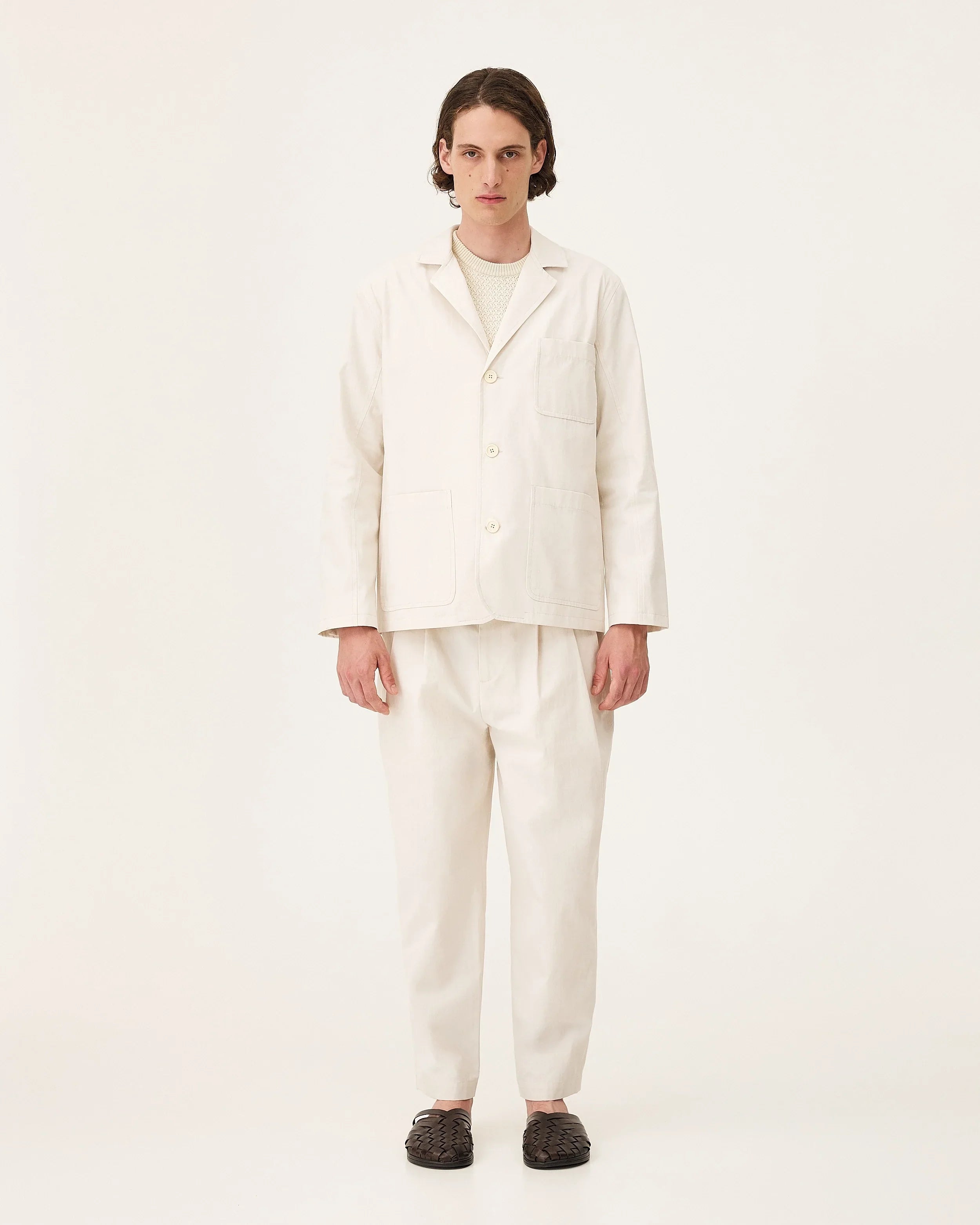 Nairo Jacket Ecru - Mixed