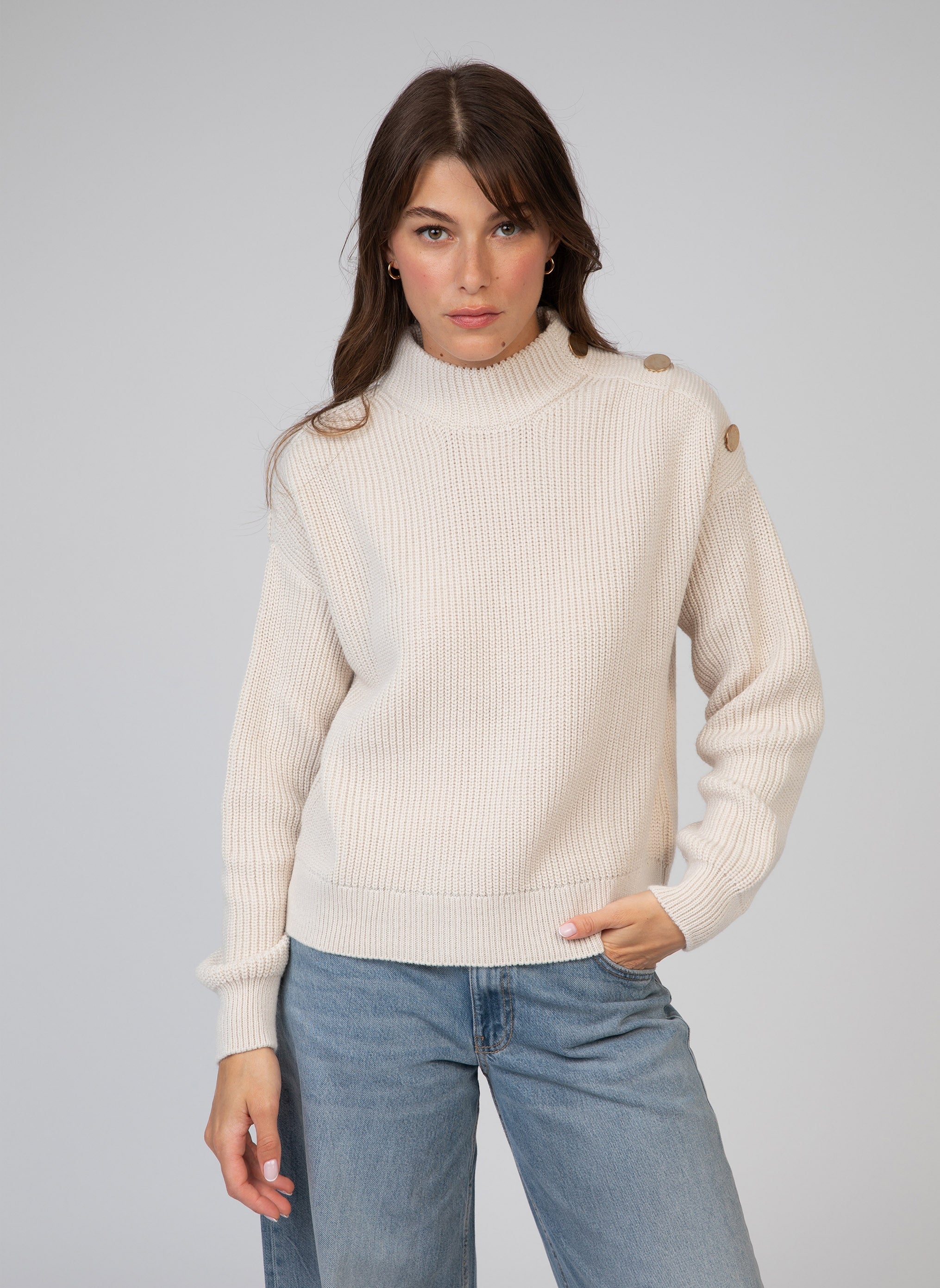 Lartemis Off White Sweater