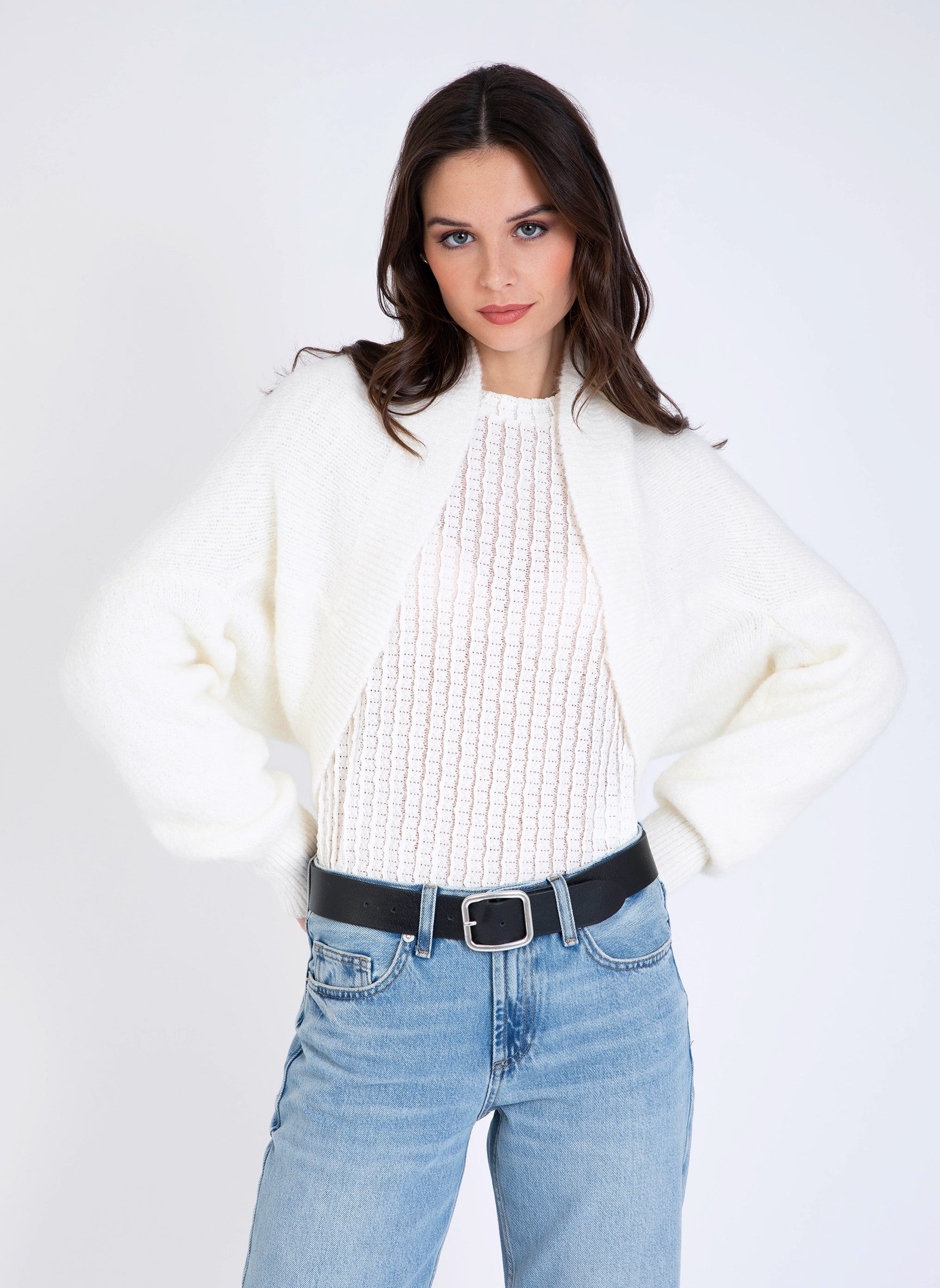 Cardigan Lebolero Ecru