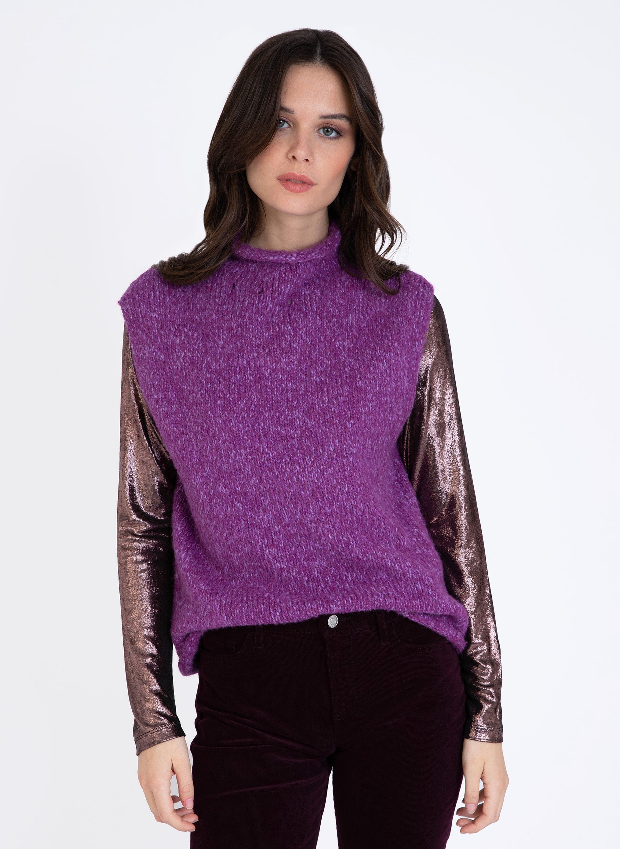 Maglione Lecara Fushia