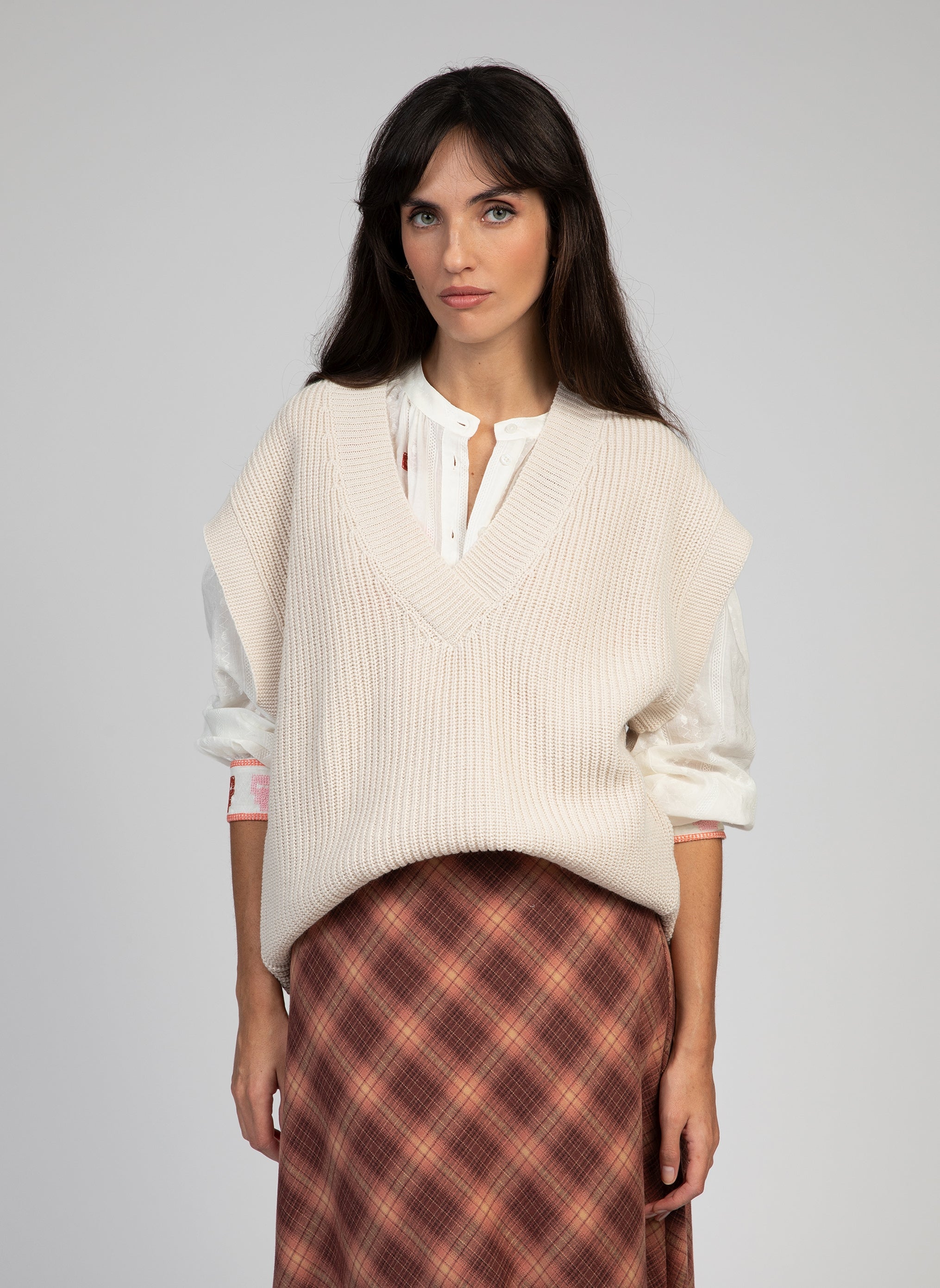 Maglia Lecybele Ecru