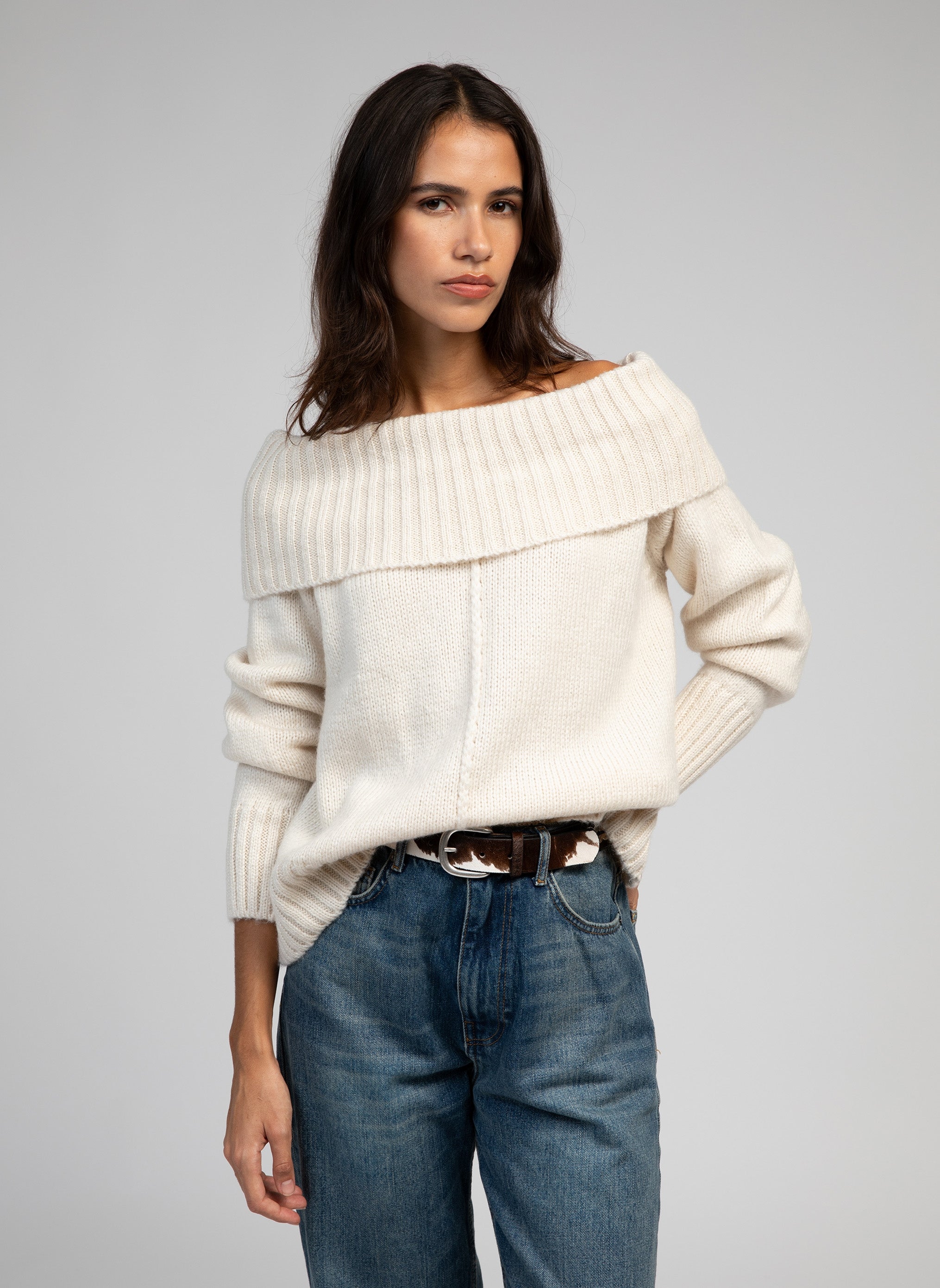 Maglione Lejunon ecrù