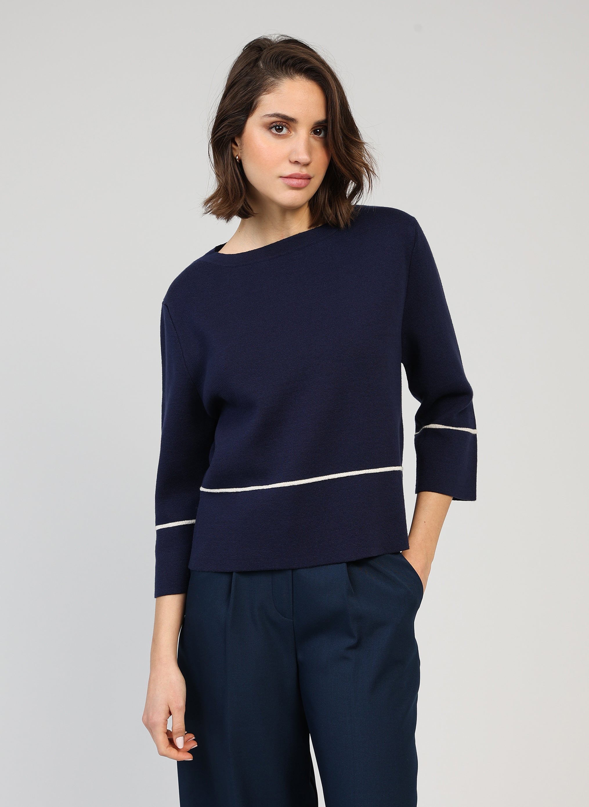 Maglione Leperlito Navy