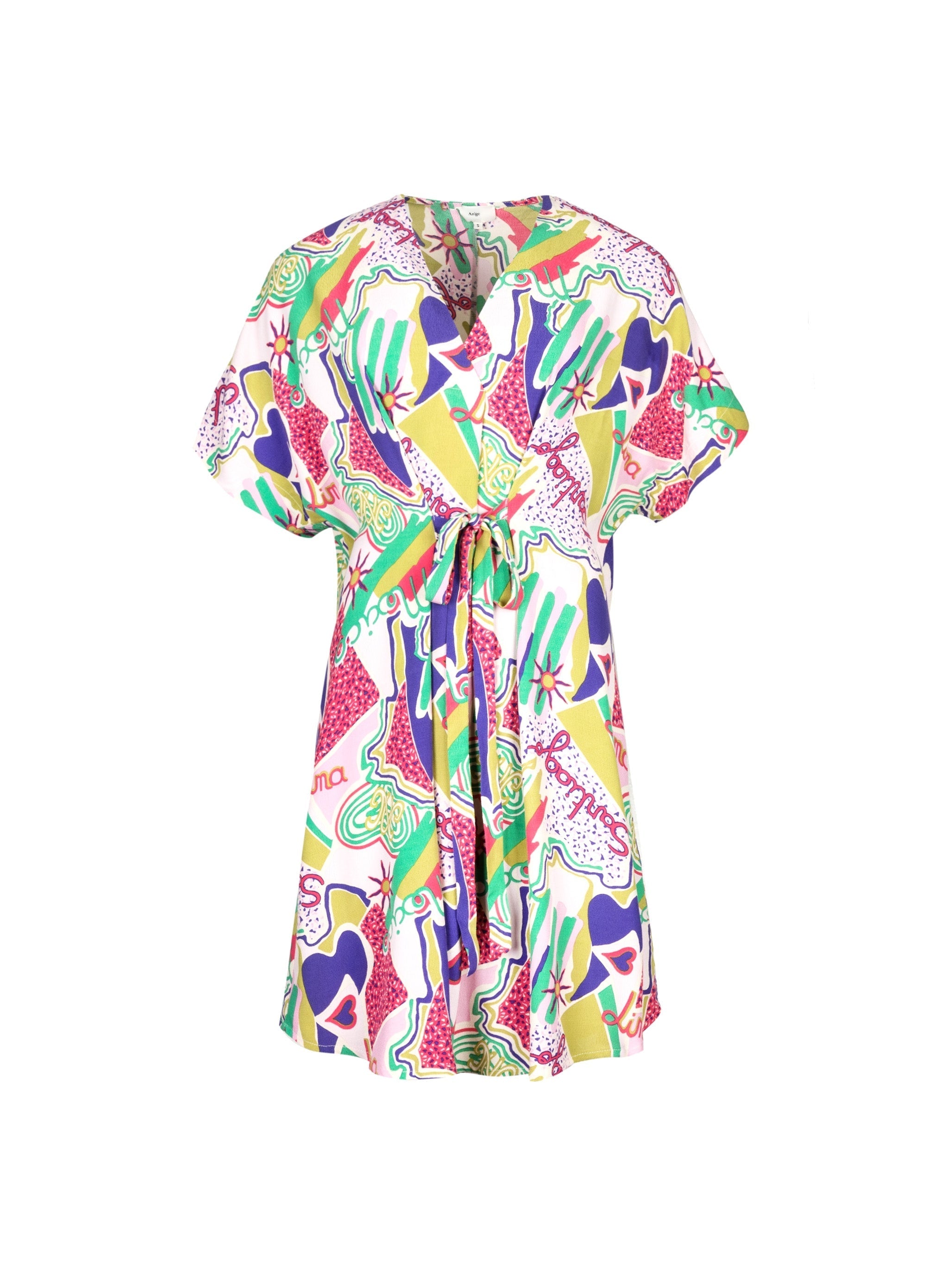 Abito corto Malouty Bastia viola