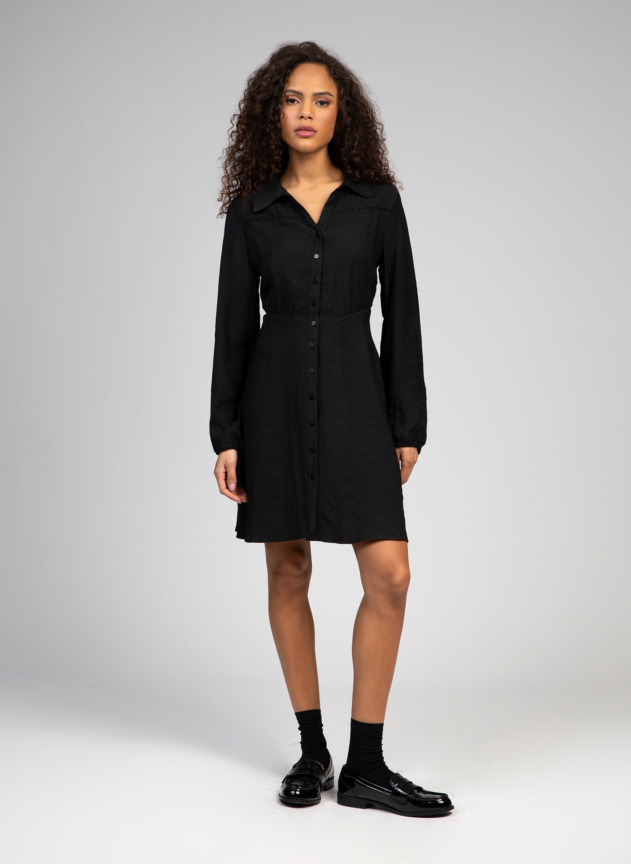 Abito corto nero Marbelli