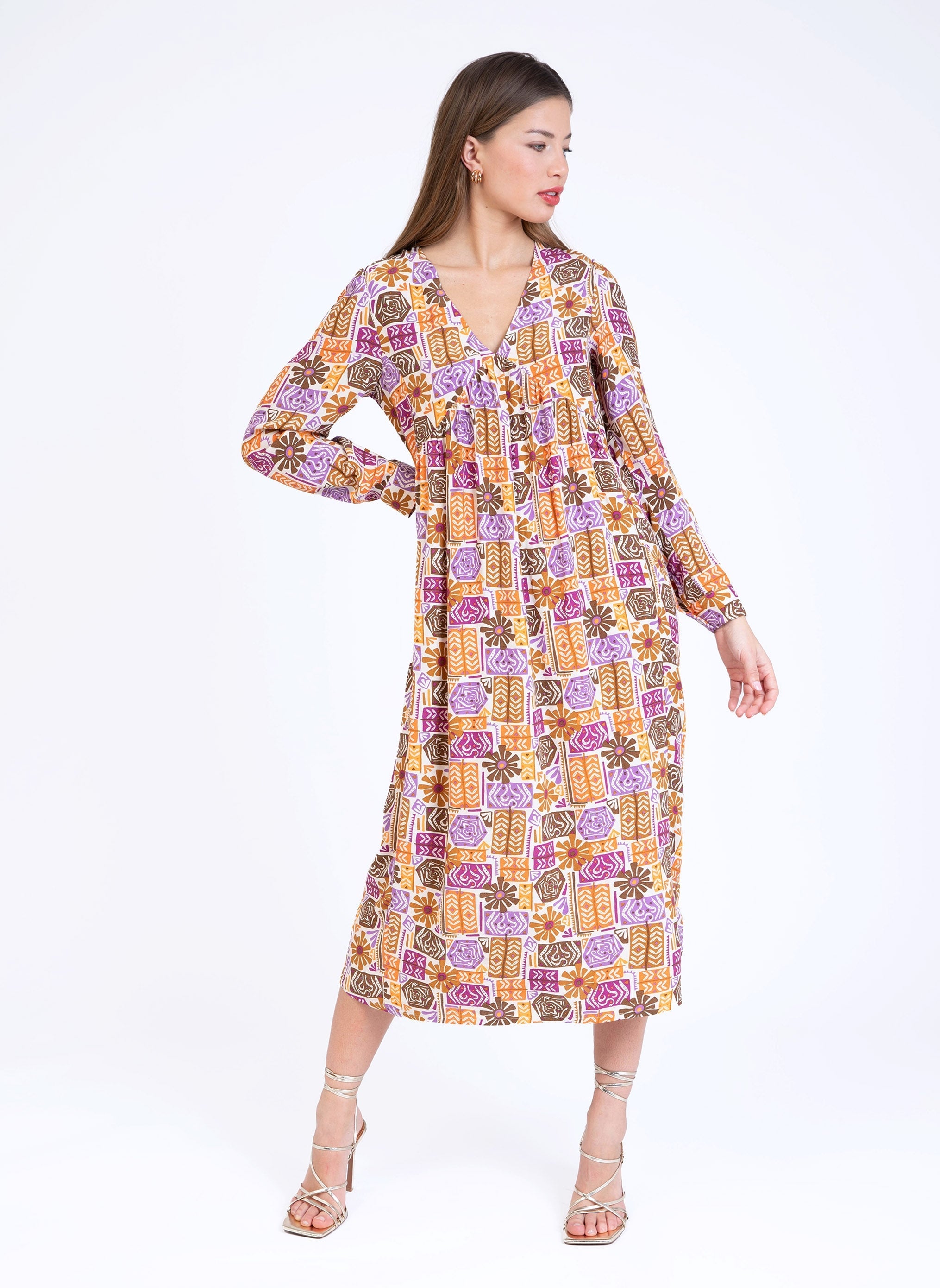 Midi dress Margaret Nairobi Multico