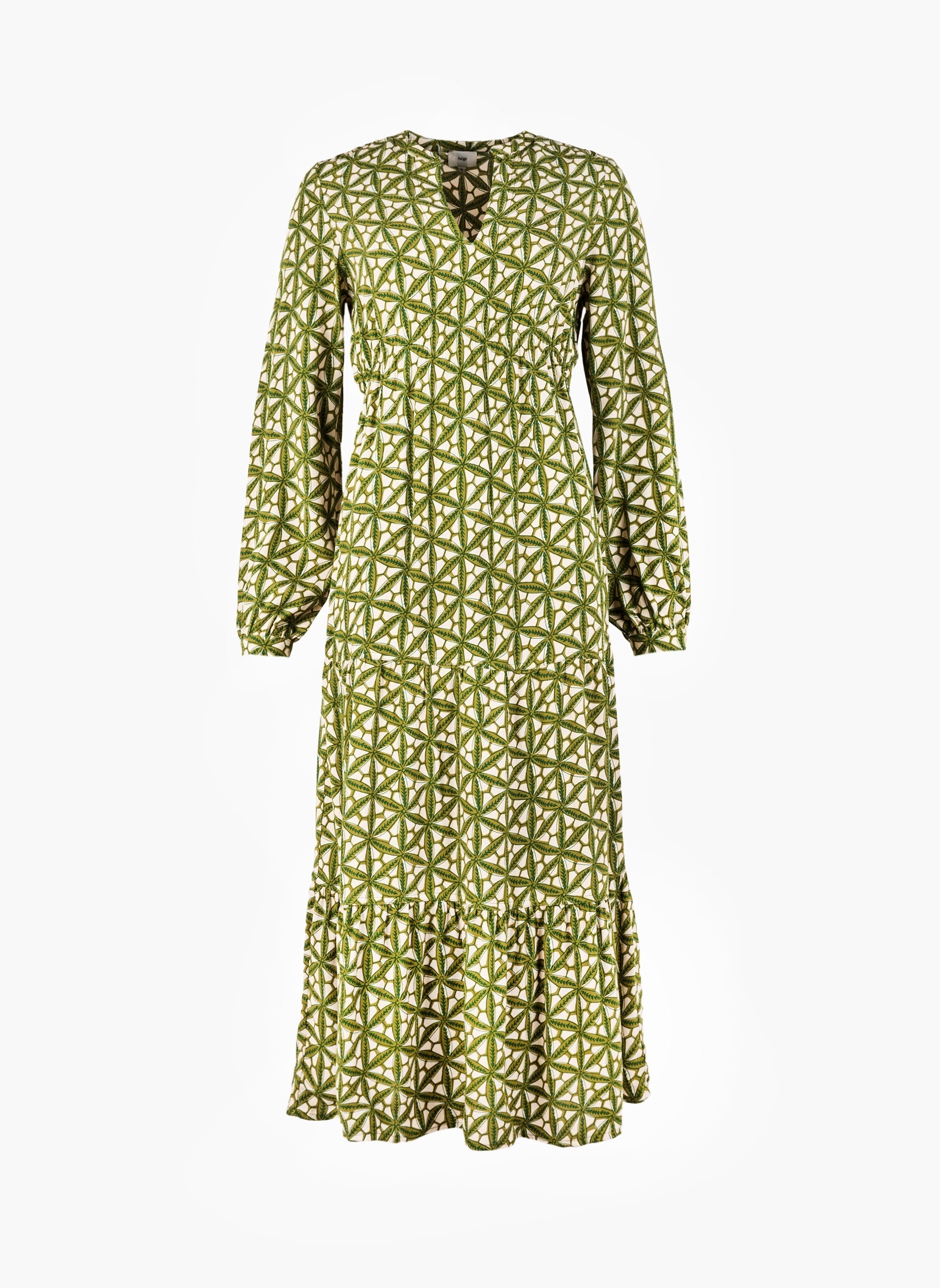 Maximo Midi Dress Badiane Green