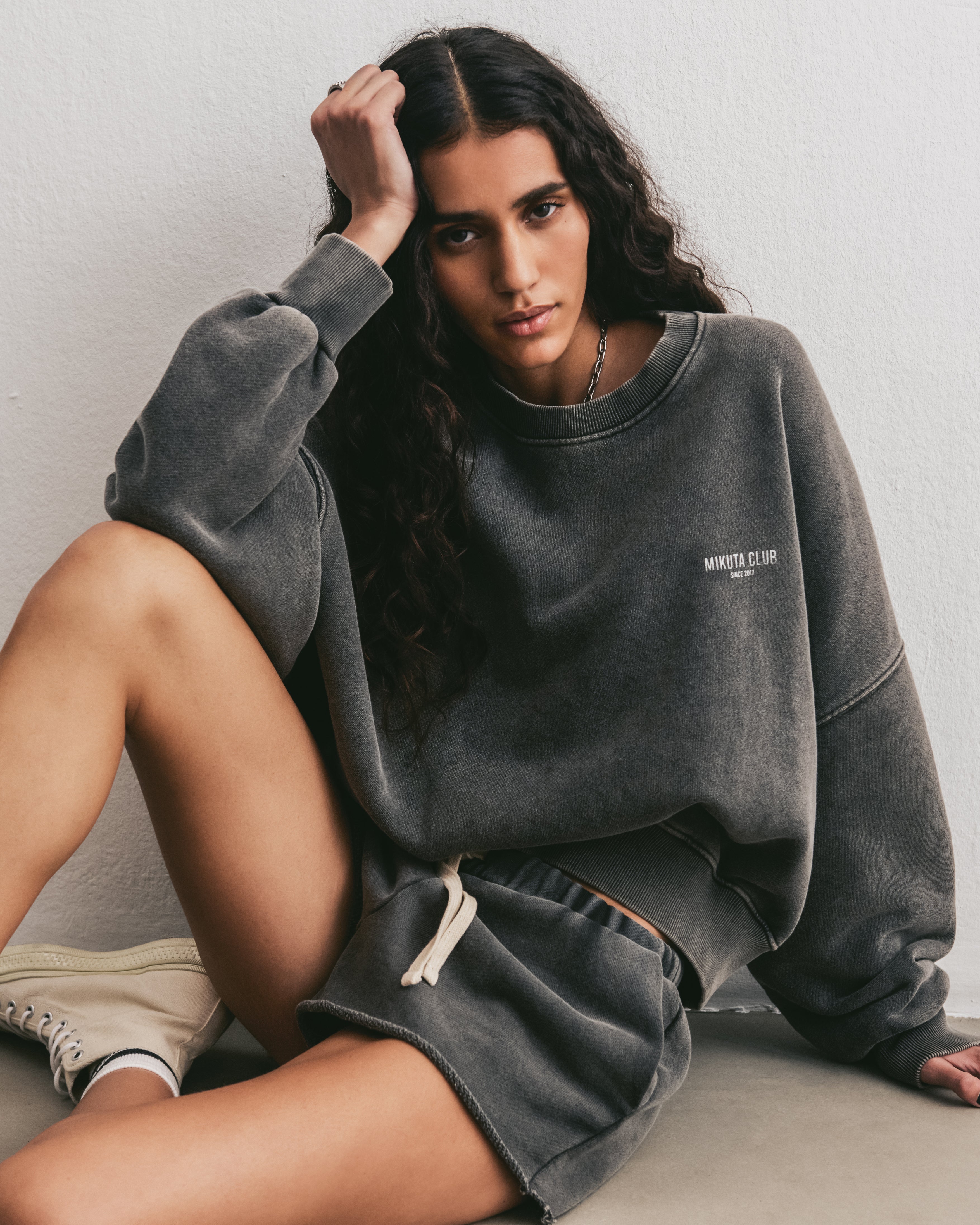 The Dark Faded Mikuta Club Standard Sweater