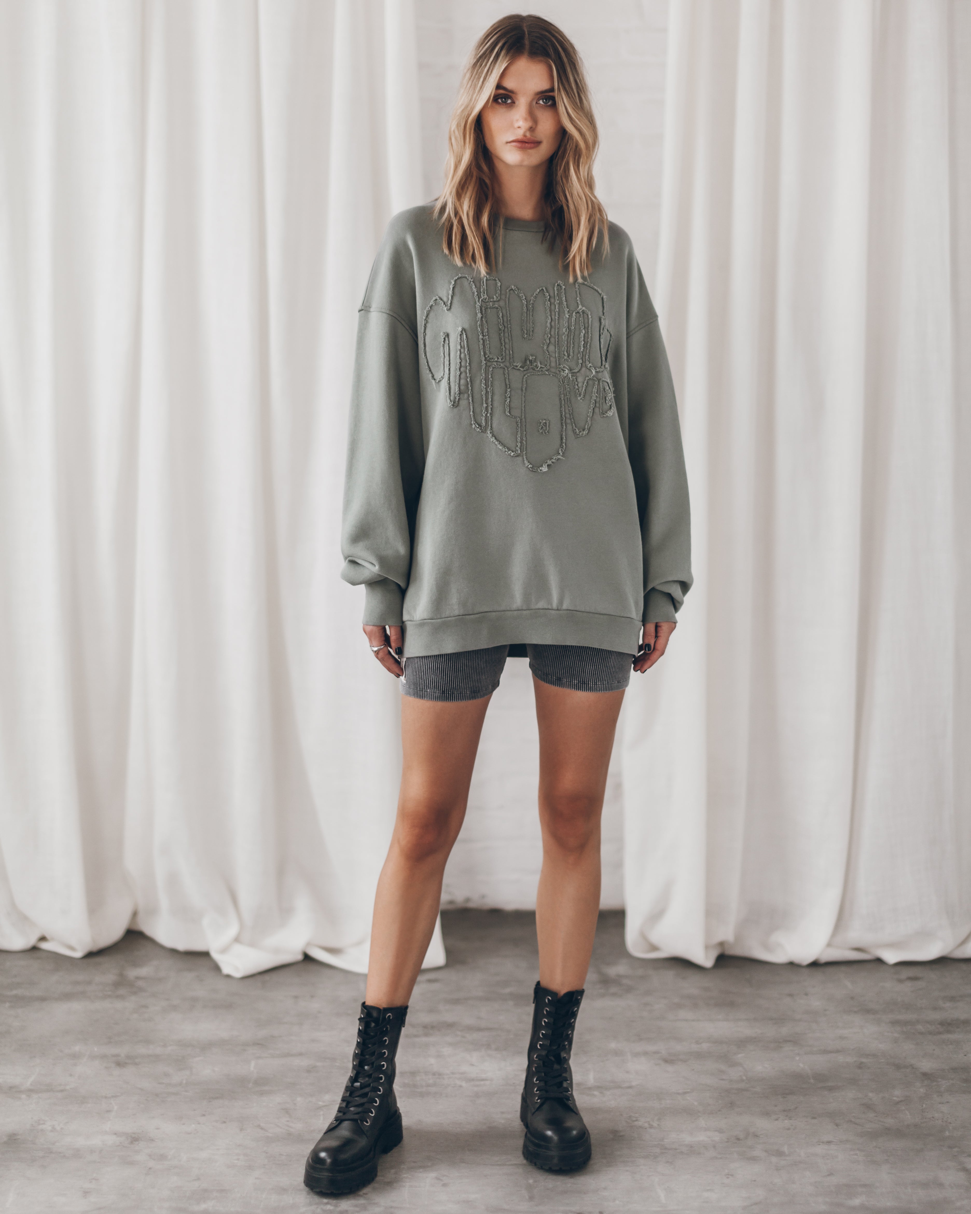 Maglione casual Faded Love - Verde