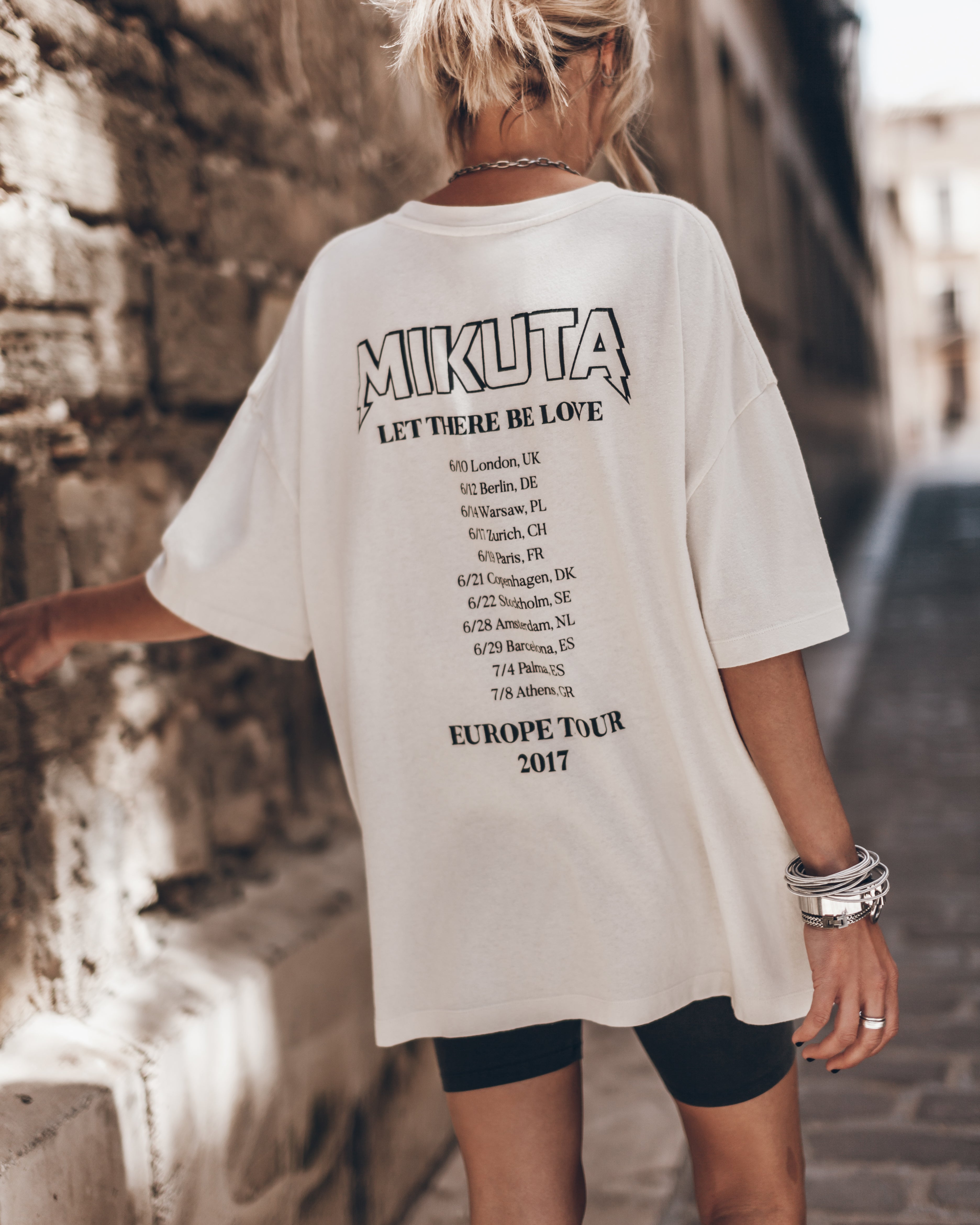 T-Shirt Vintage Off Rock - Blanc - Unisexe