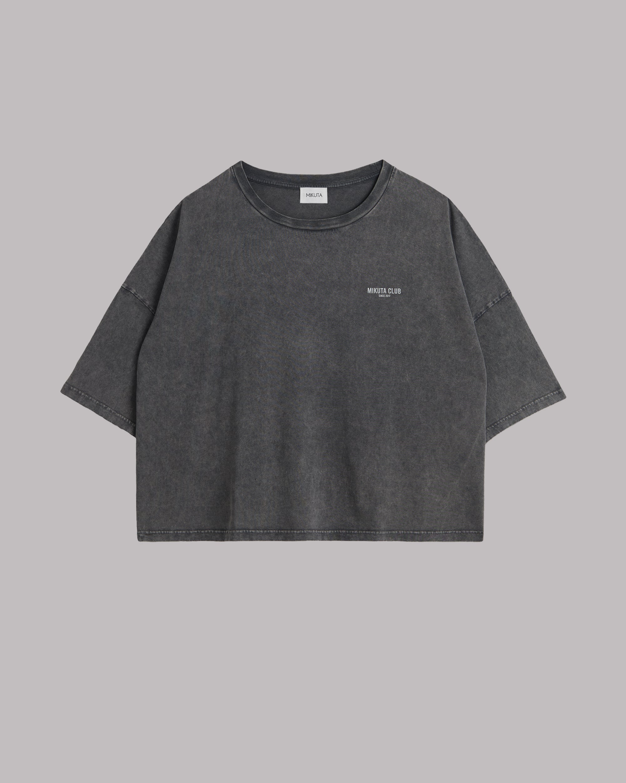 The Dark Faded Mikuta Club Loose Cotton T-Shirt