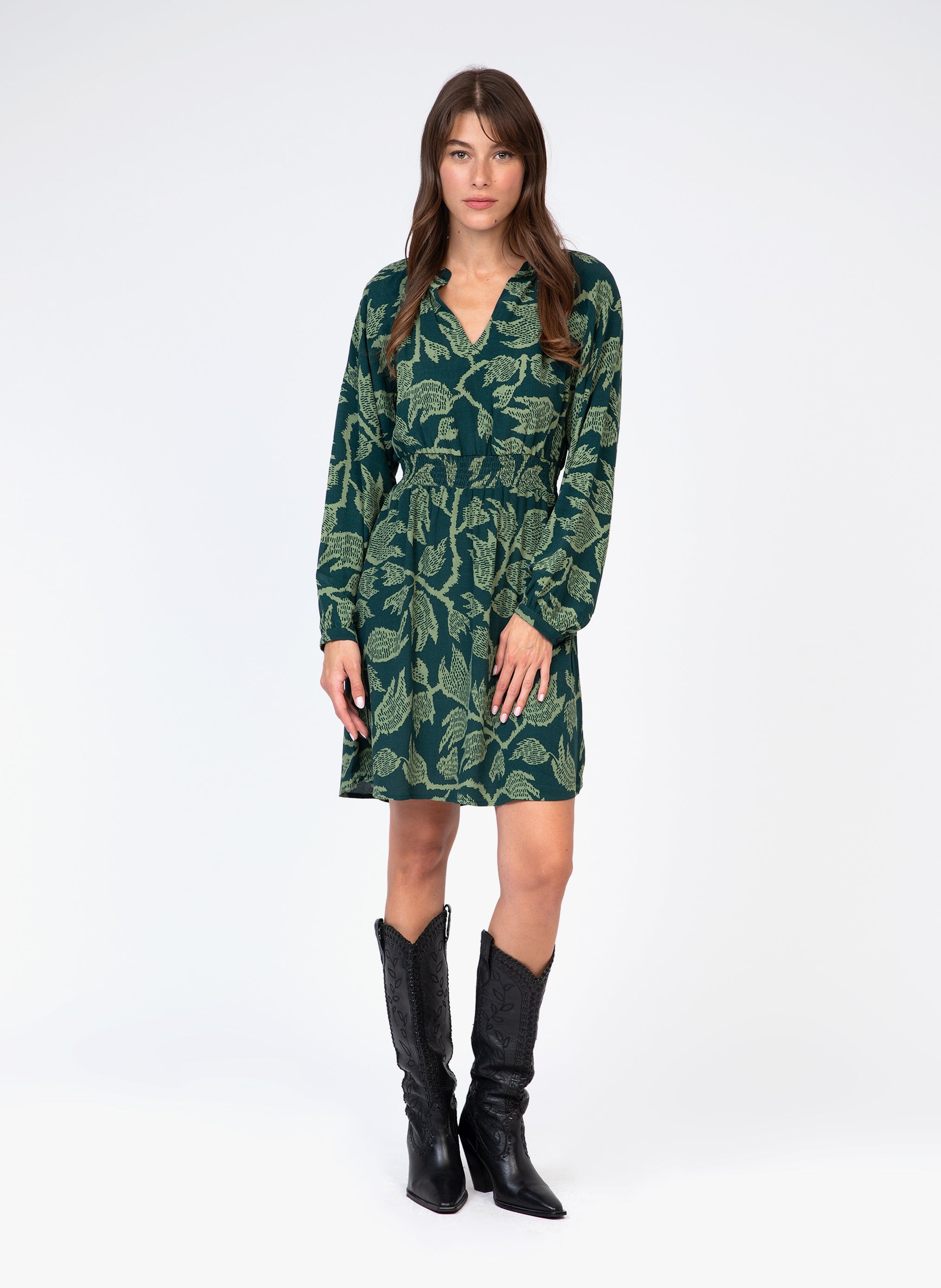 Mizata Nabilo Duck Midi Dress