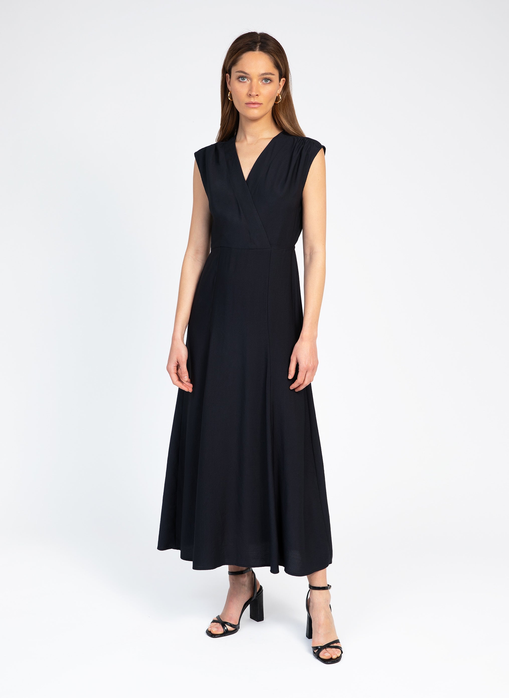 Mona Midi Dress Black