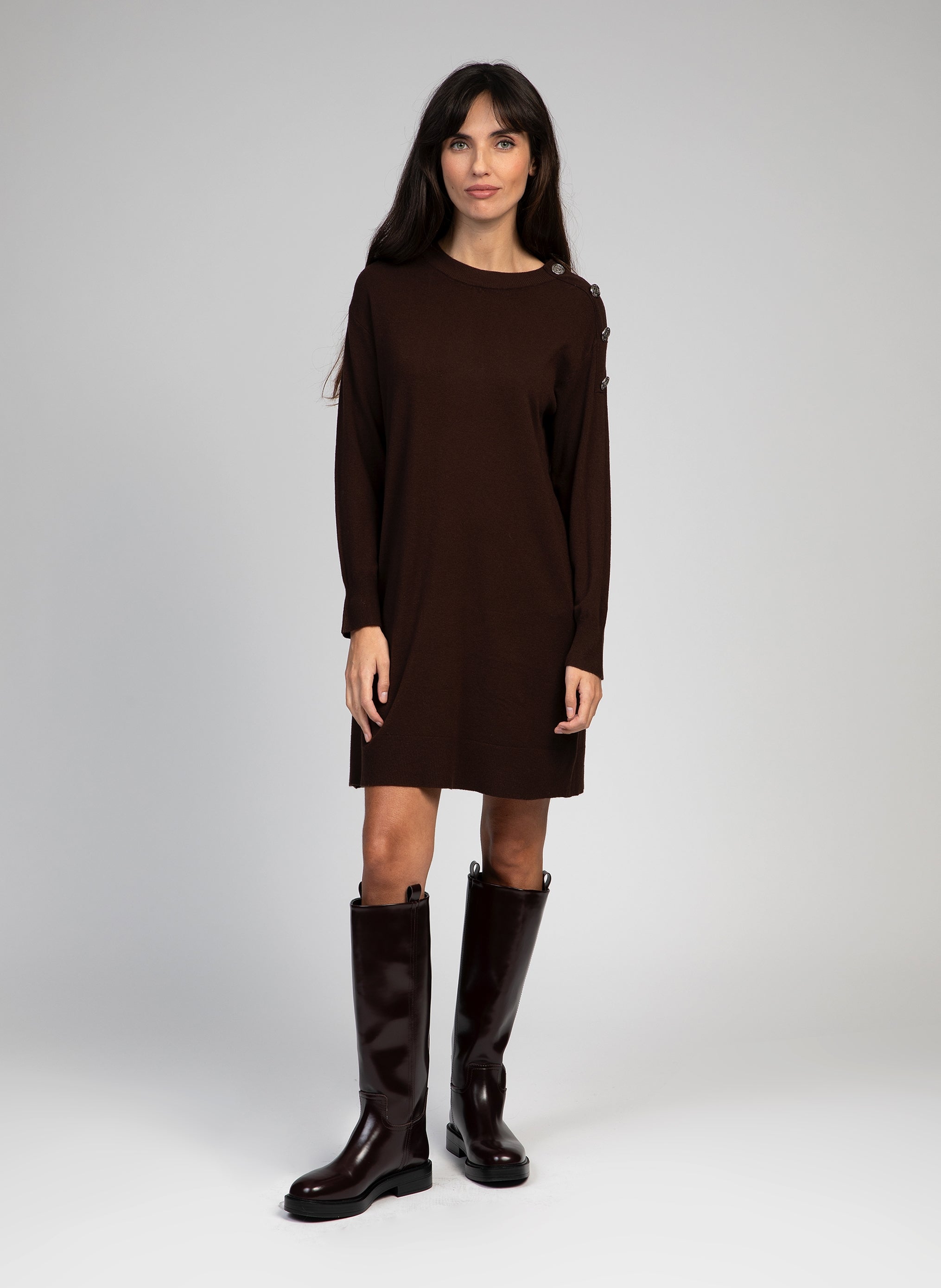 Nakao Chocolate Midi Dress