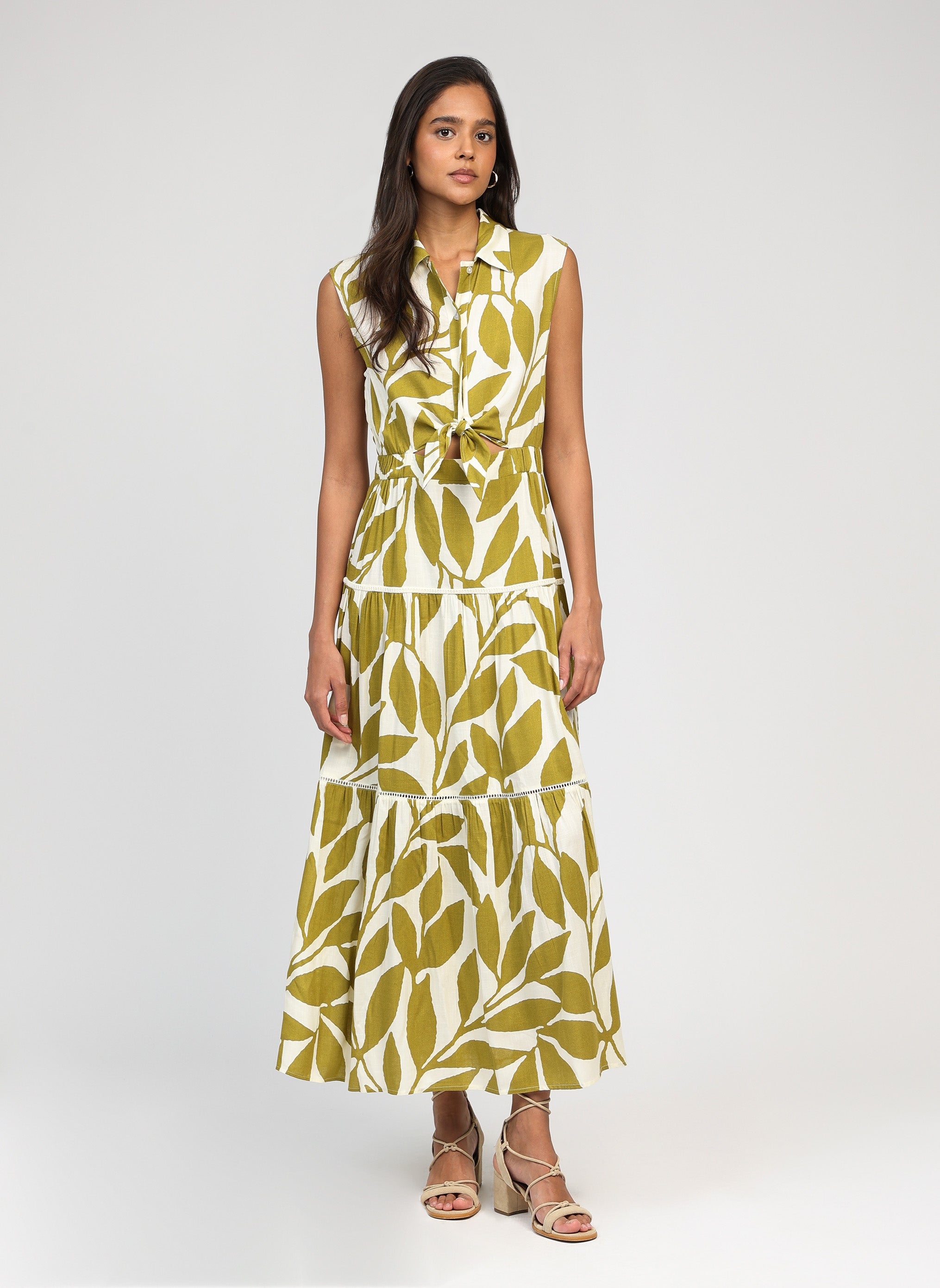 Maxi abito Opavia Liam Olive