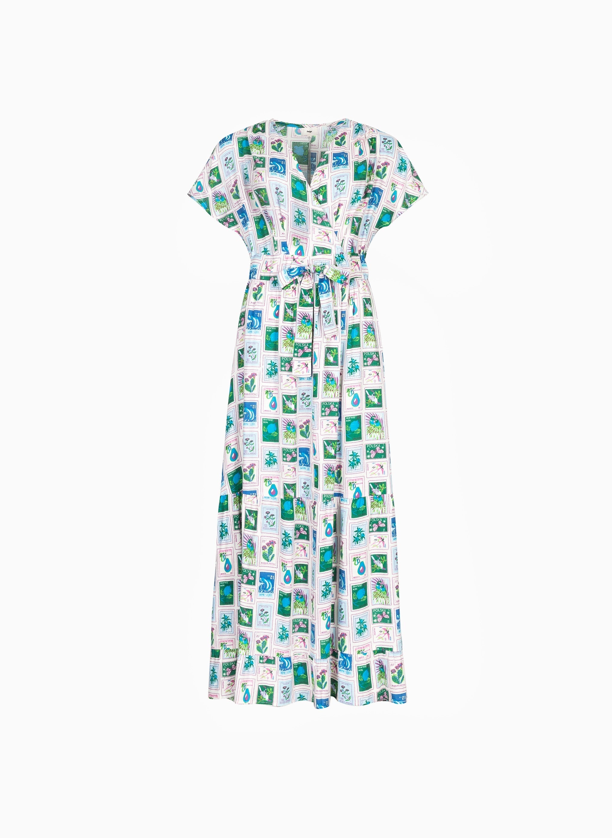 Maxi abito blu di Orlena Booste