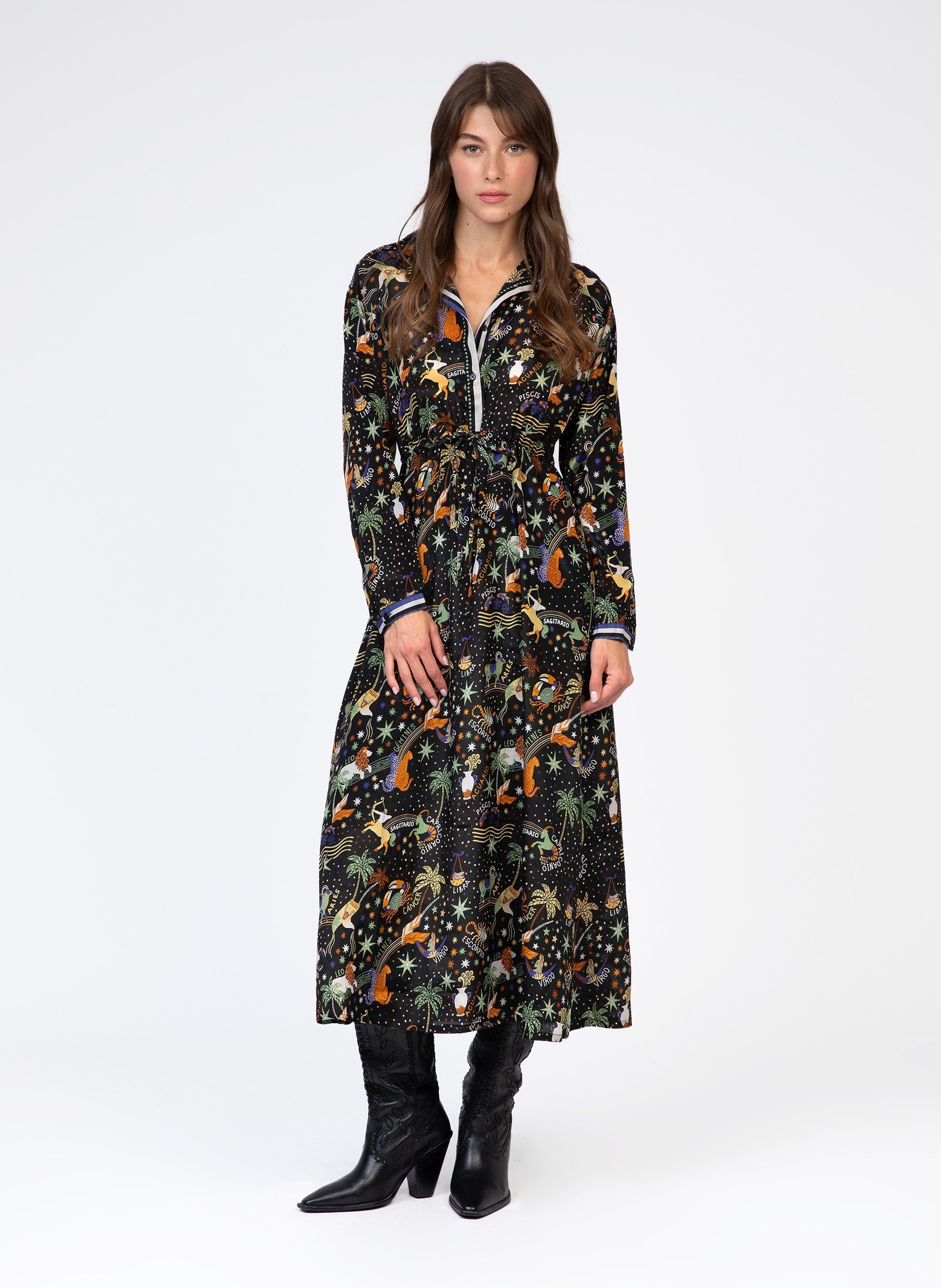 Osally Circa Black Maxi Dress