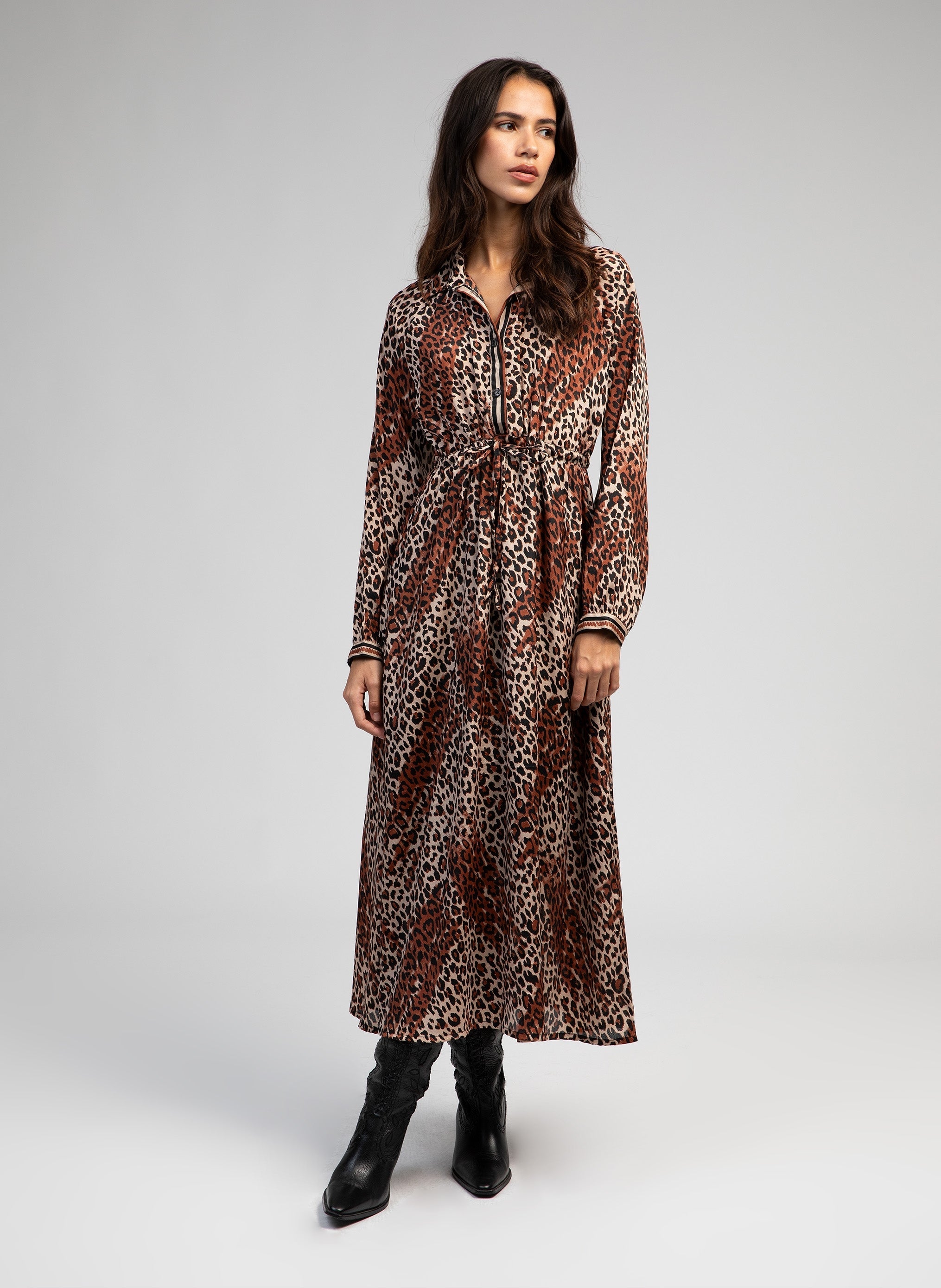 Osally Felo Chocolate Maxi Dress