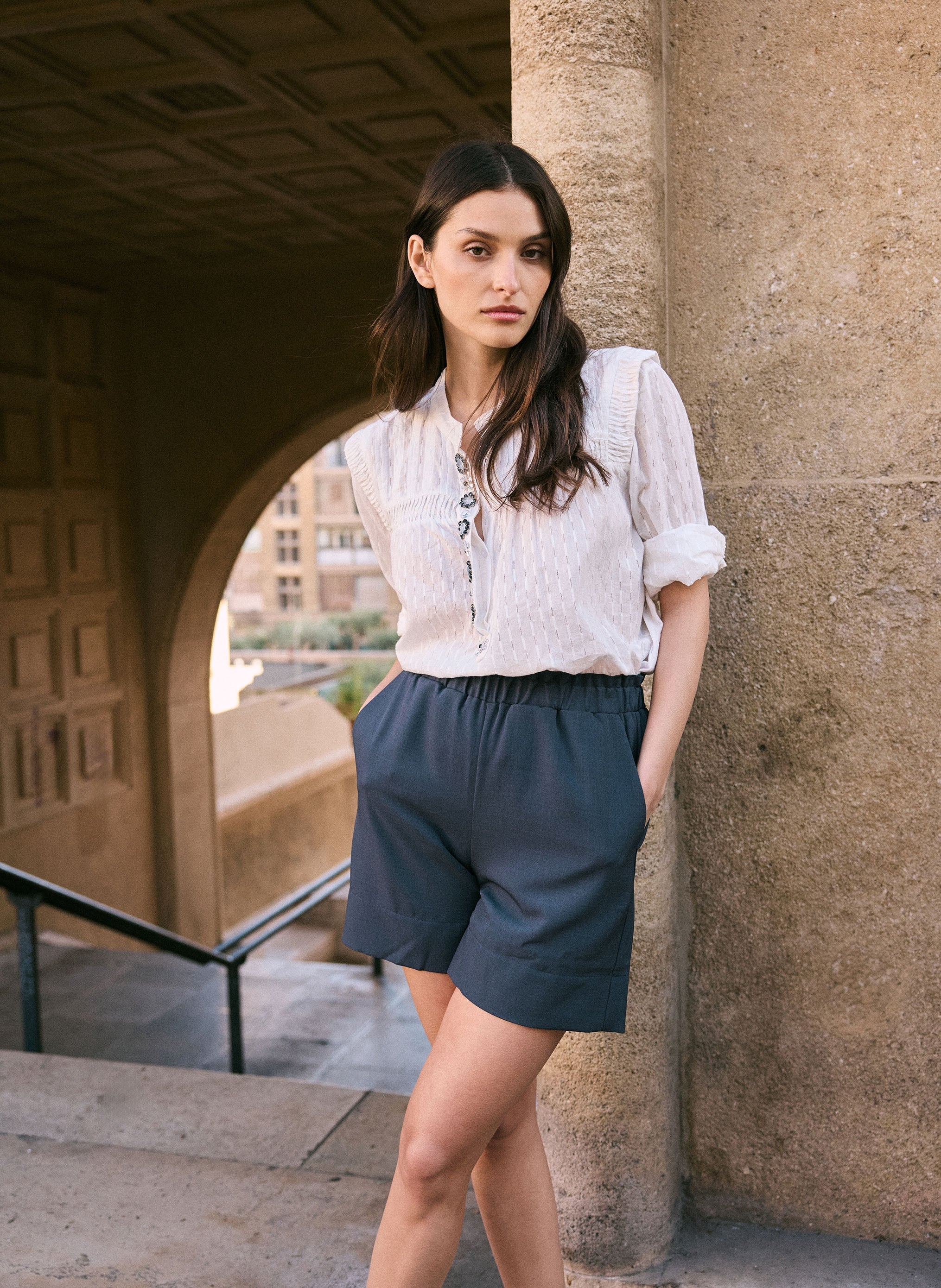 Pantaloncini Pakita Indigo