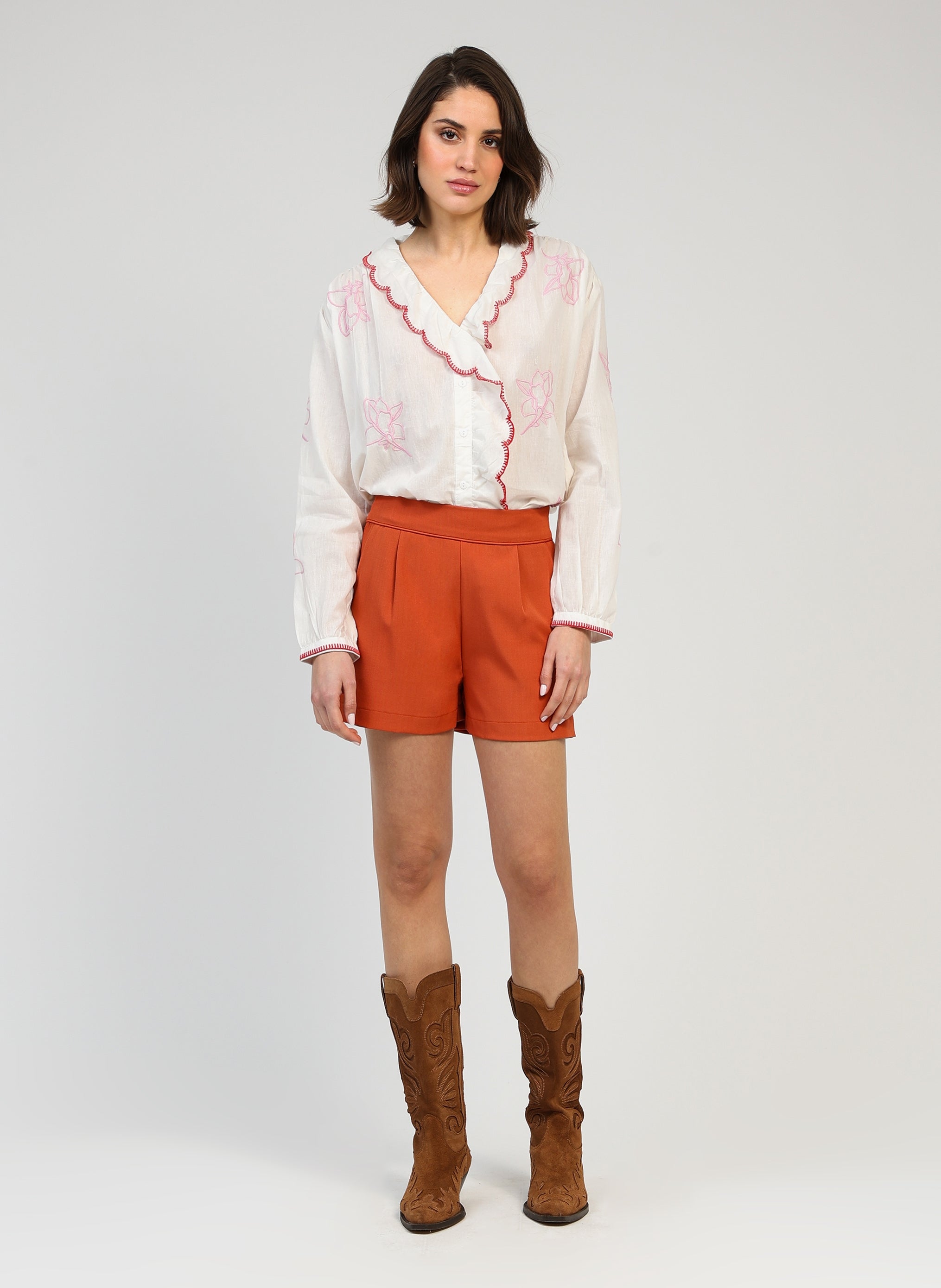 Pavana Terracotta Short