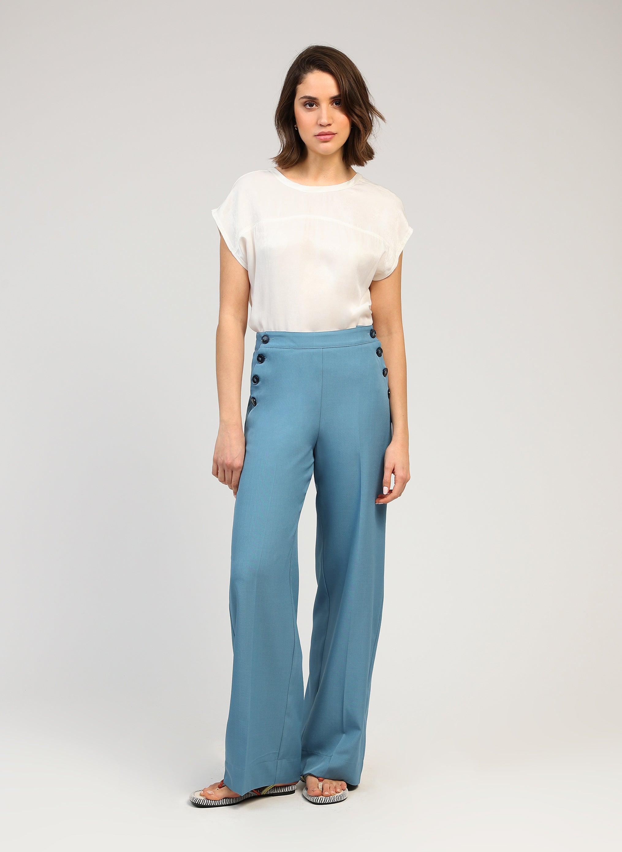 Pantaloni Ponary Ciel