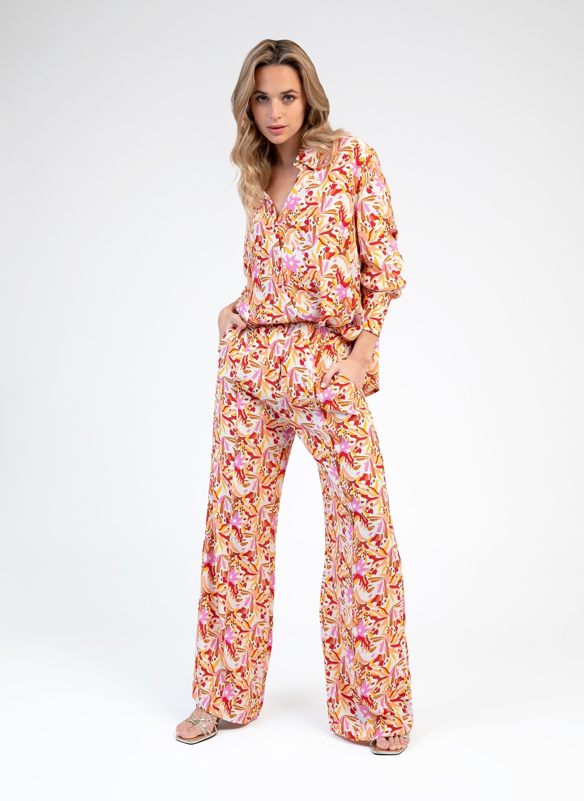 Prepy Blizzard Pants Pink