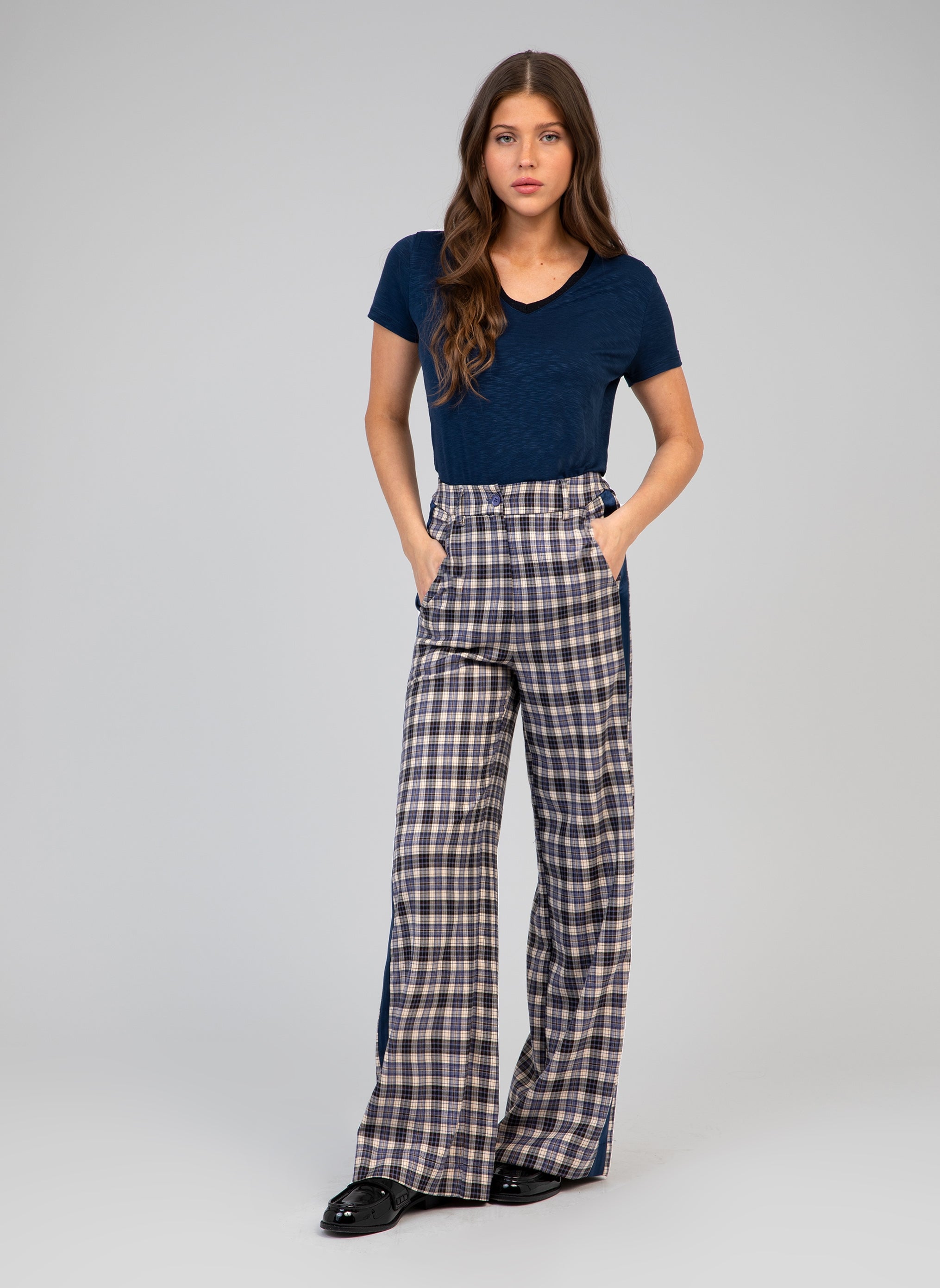 Priskaly Pants Blue