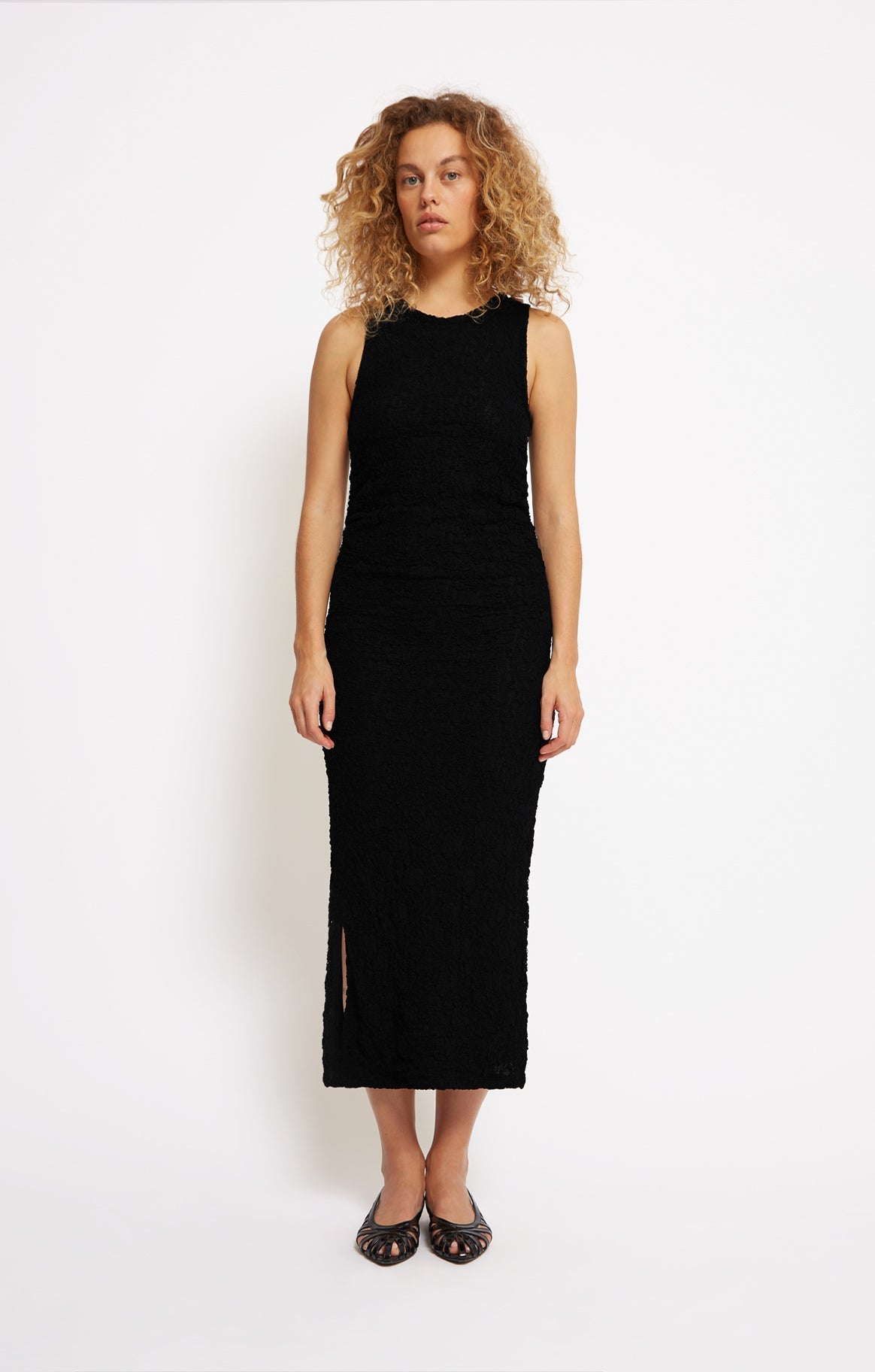 Vestido Fanette - Charbon